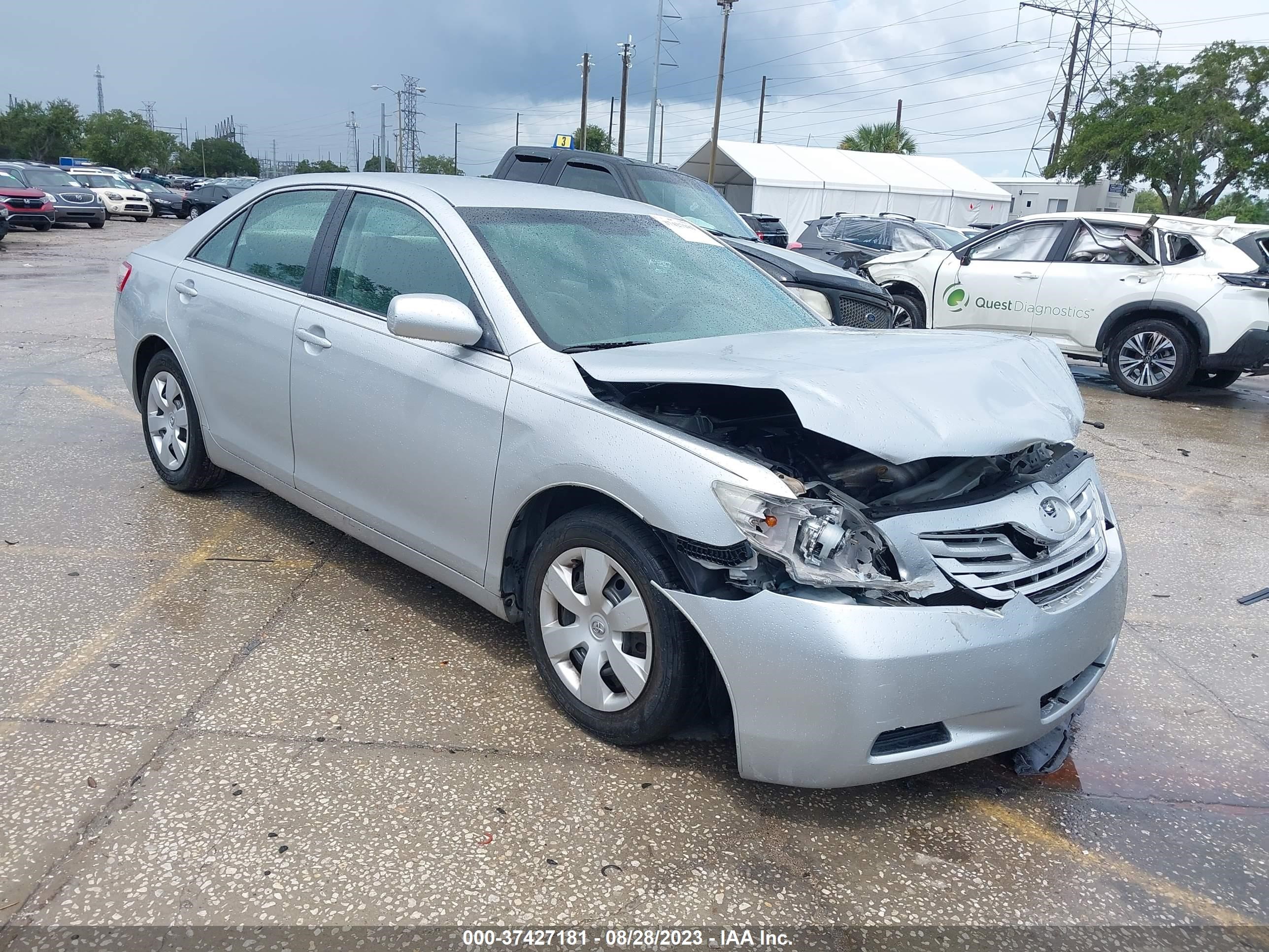 toyota camry 2007 4t1be46k37u519830