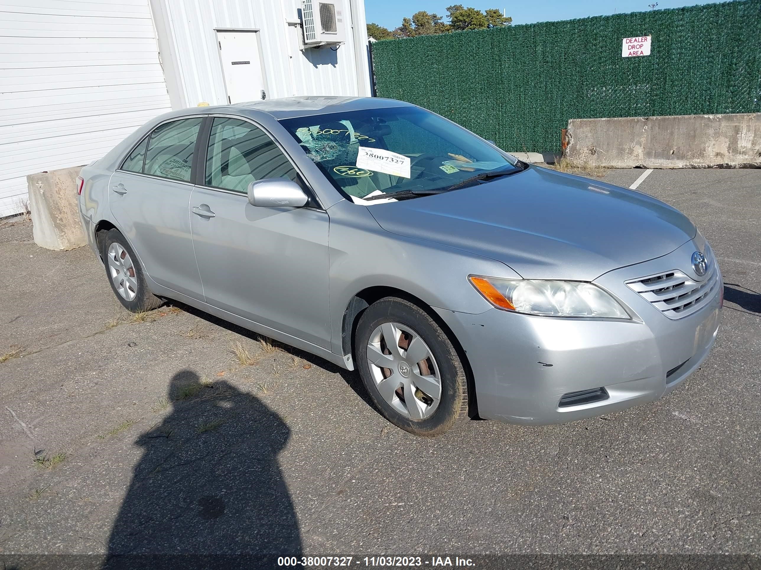 toyota camry 2007 4t1be46k37u582524