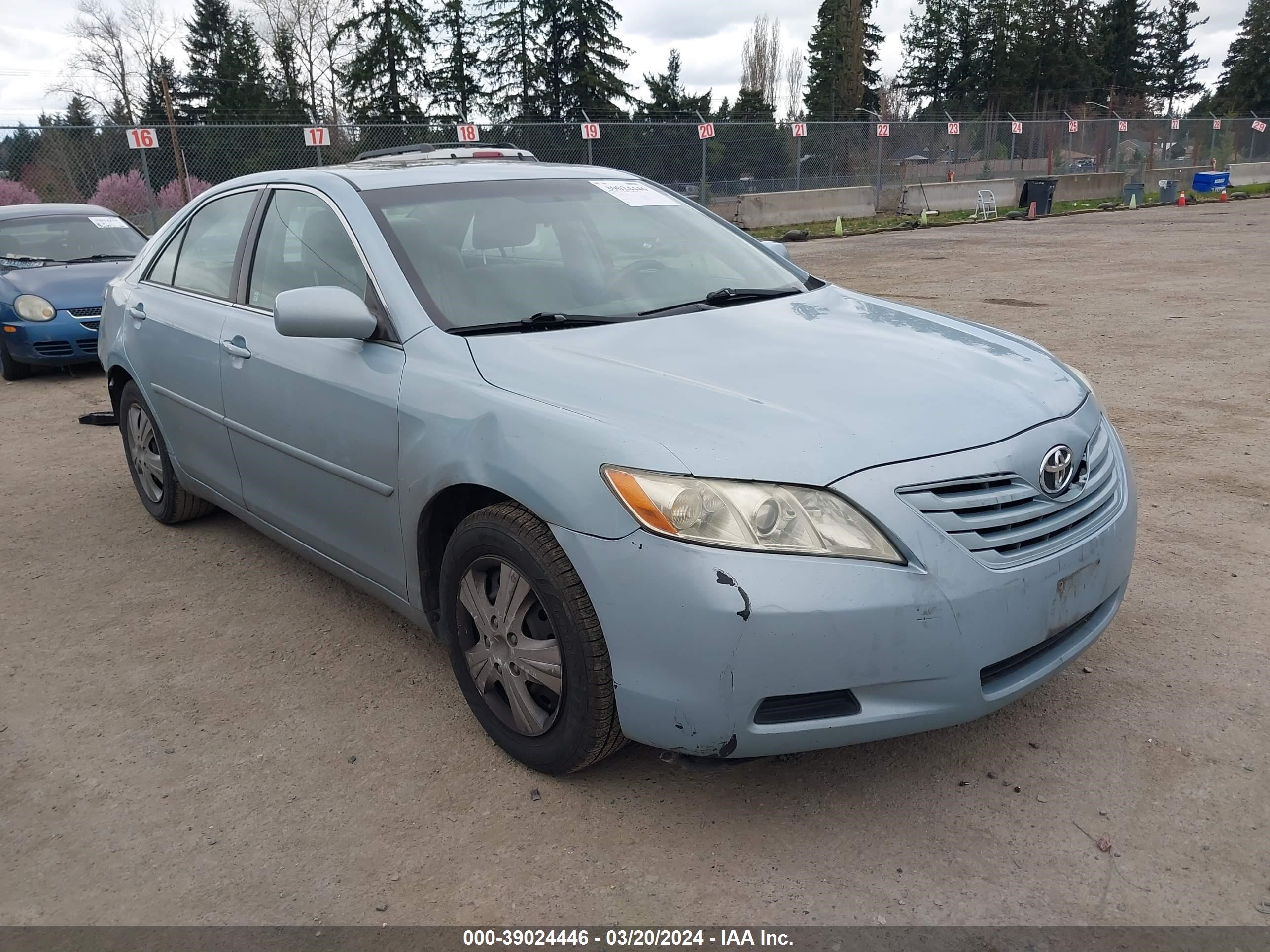 toyota camry 2007 4t1be46k37u668786