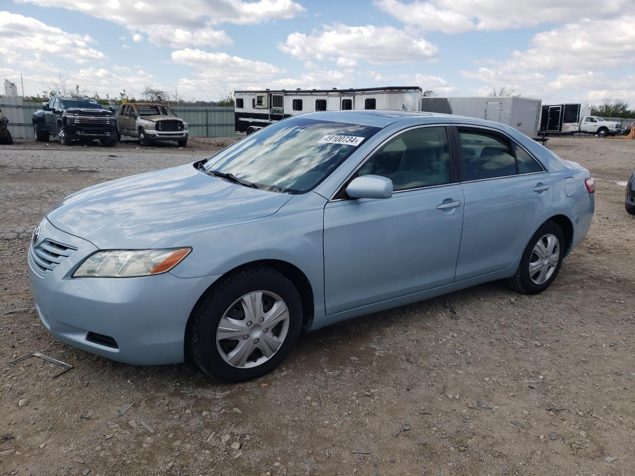 toyota camry 2007 4t1be46k47u545577