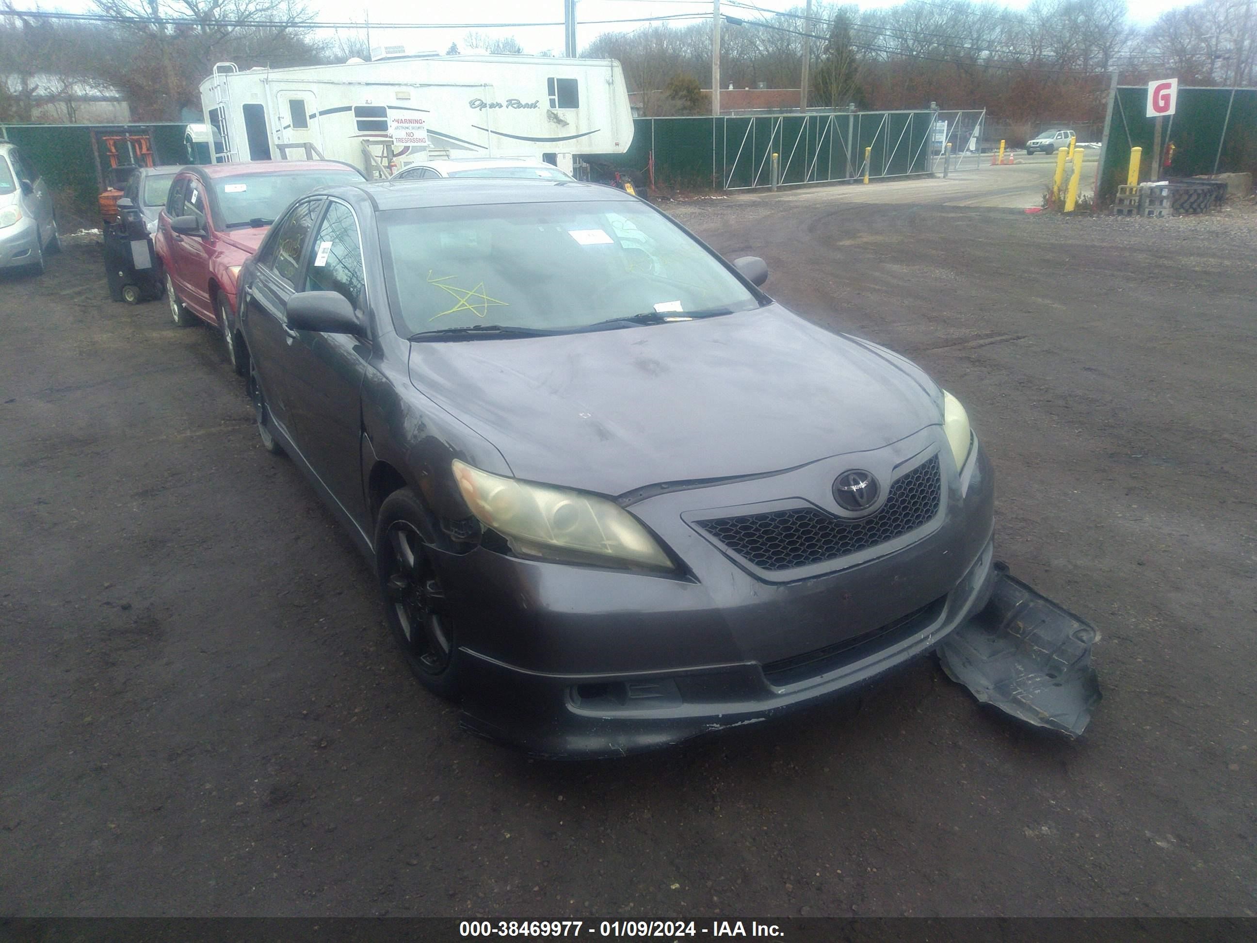 toyota camry 2007 4t1be46k47u550360