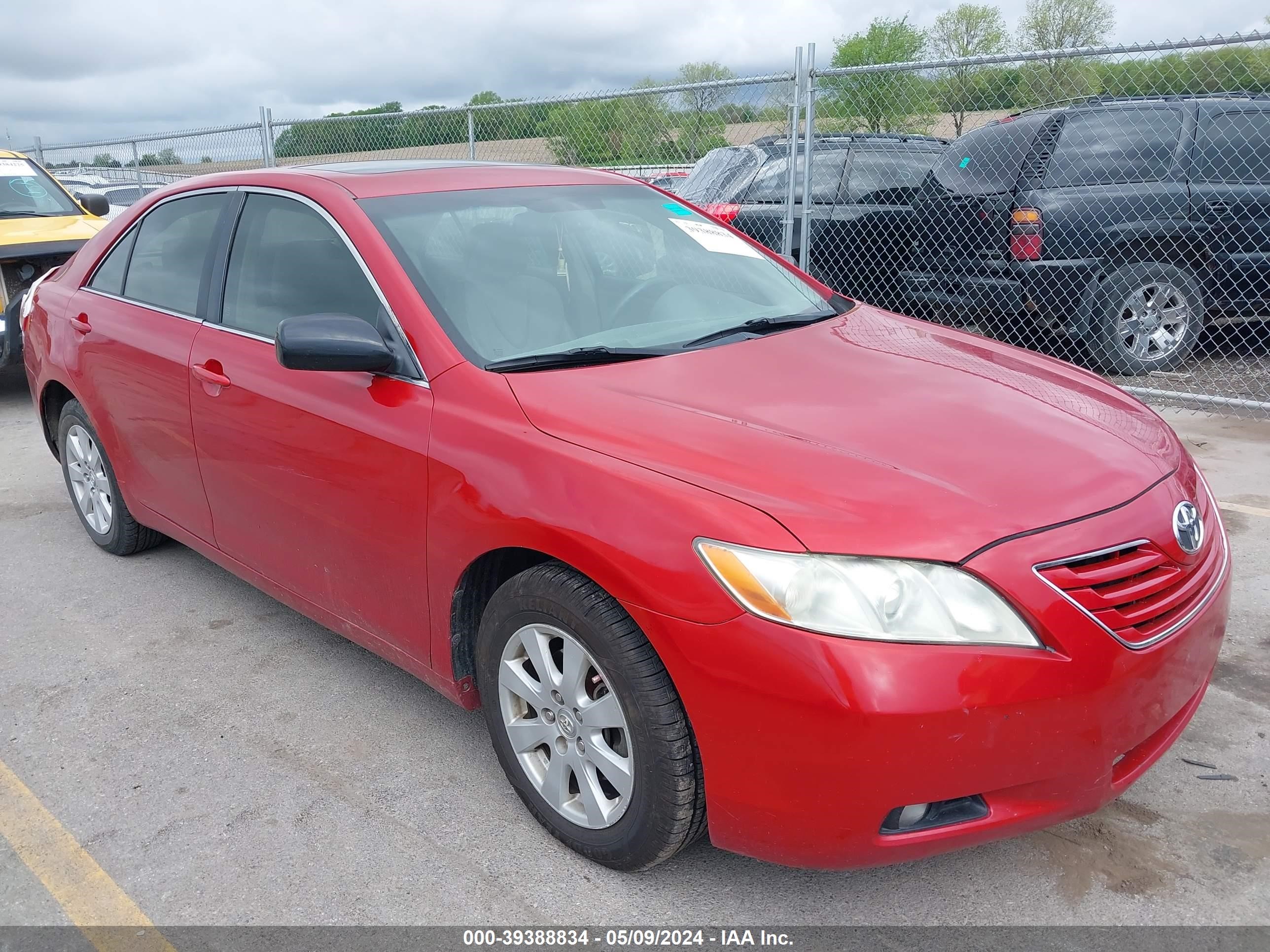 toyota camry 2008 4t1be46k48u246592