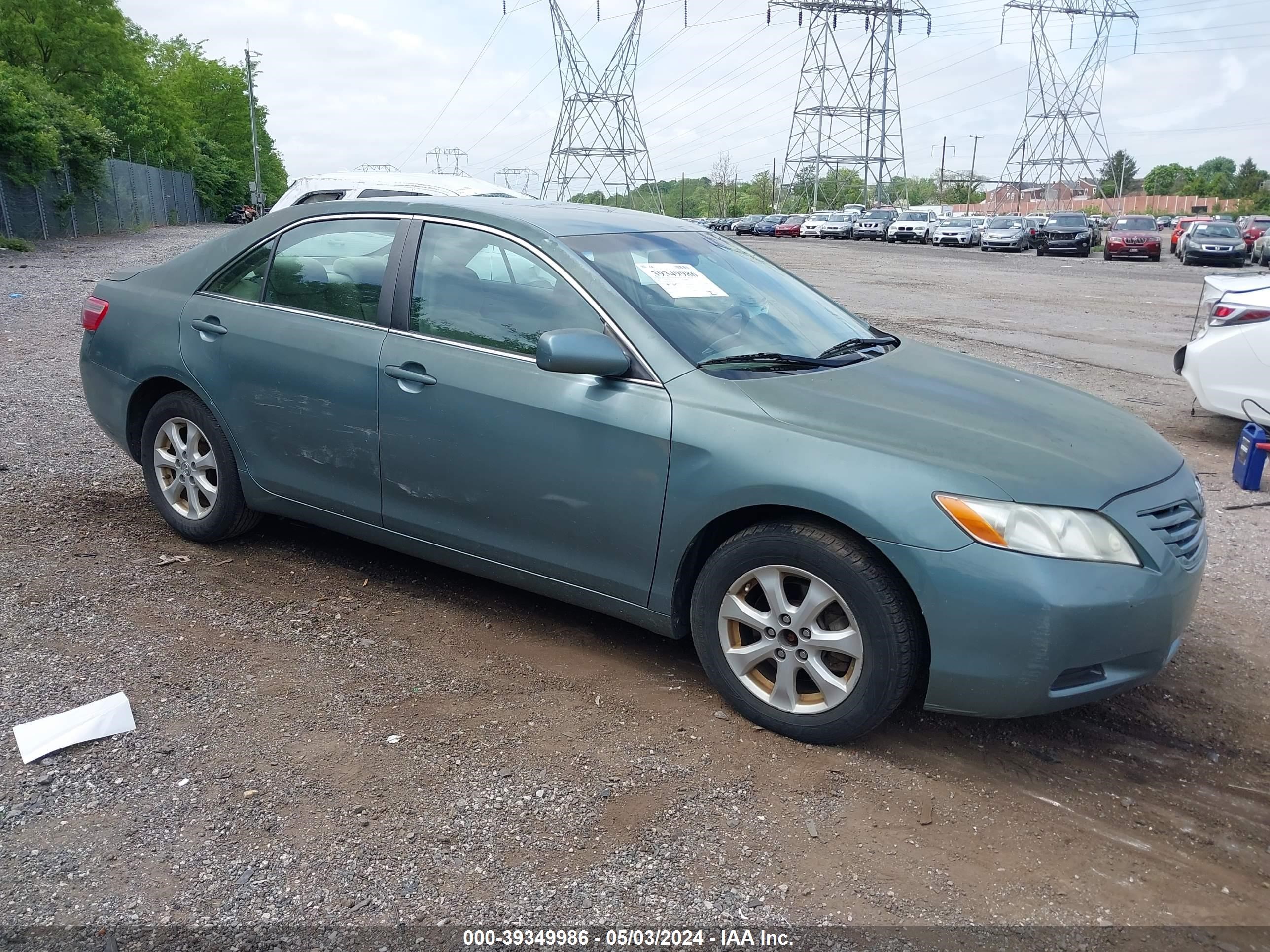 toyota camry 2009 4t1be46k49u816270