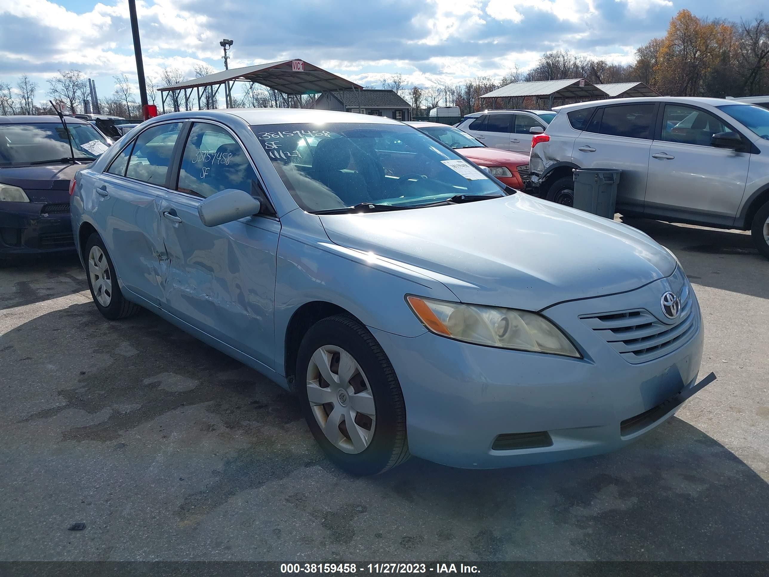 toyota camry 2009 4t1be46k49u857000