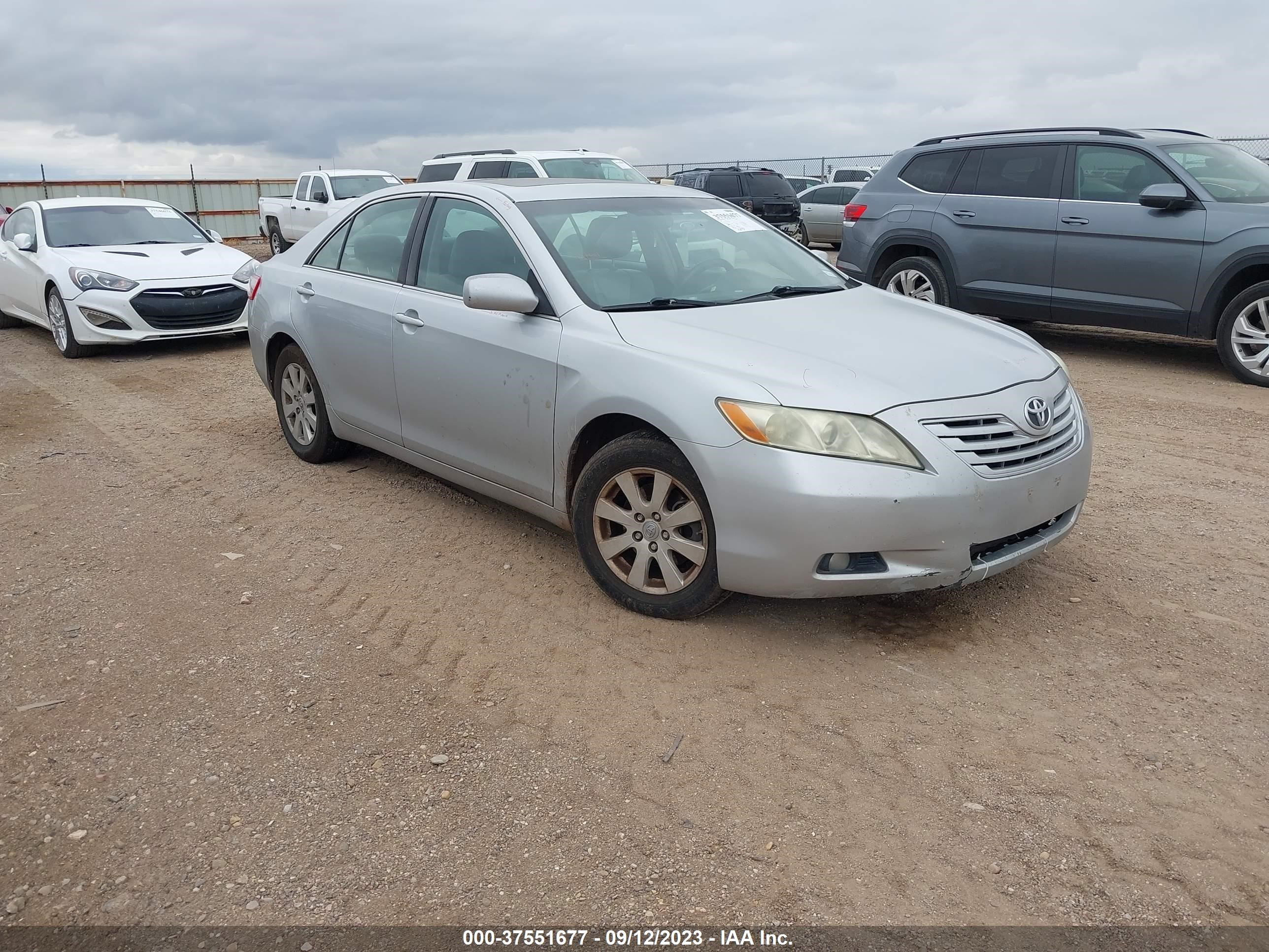 toyota camry 2007 4t1be46k57u076631