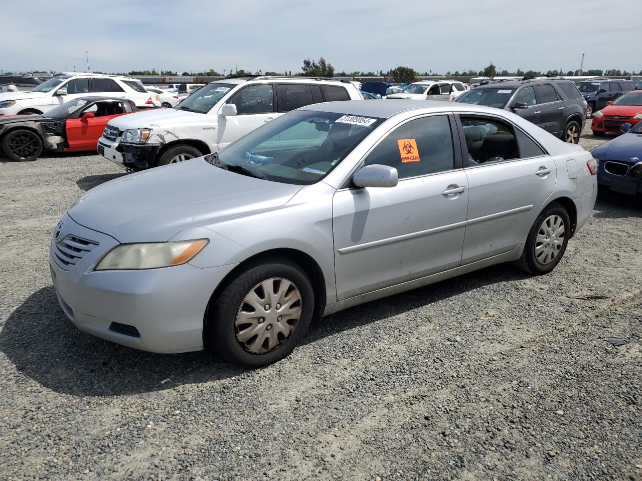 toyota camry 2007 4t1be46k57u130803