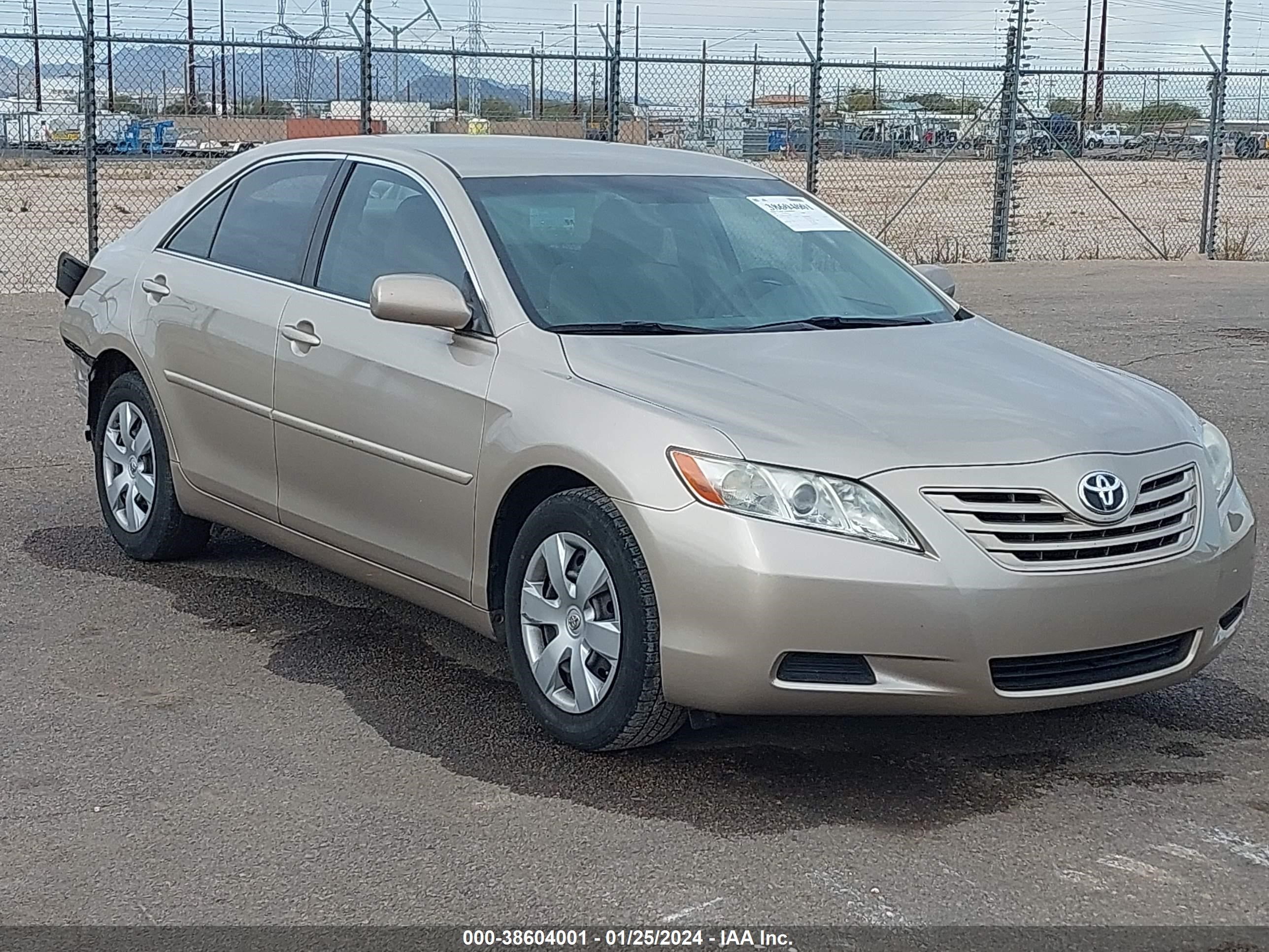 toyota camry 2007 4t1be46k57u146810