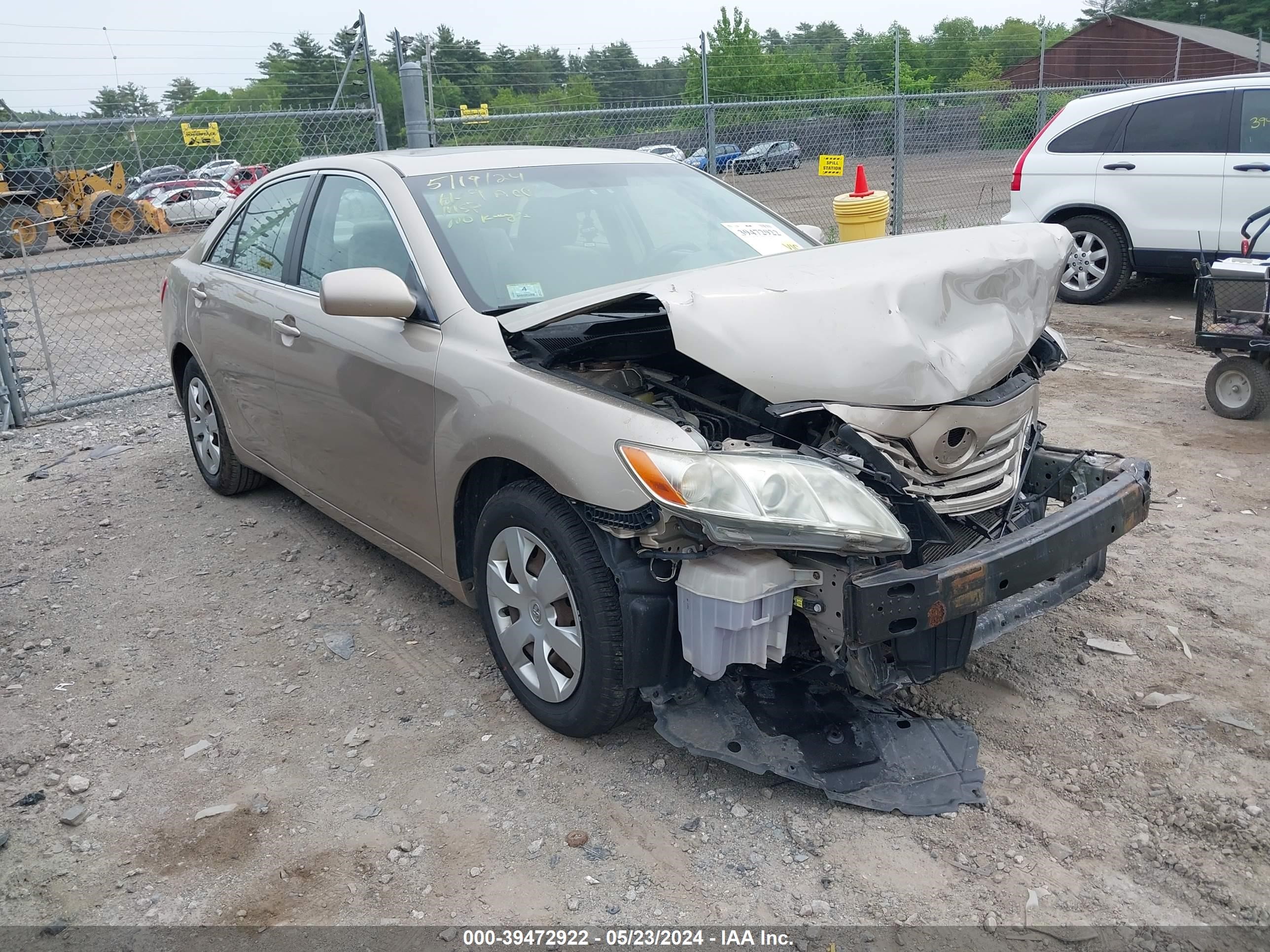 toyota camry 2007 4t1be46k57u160674