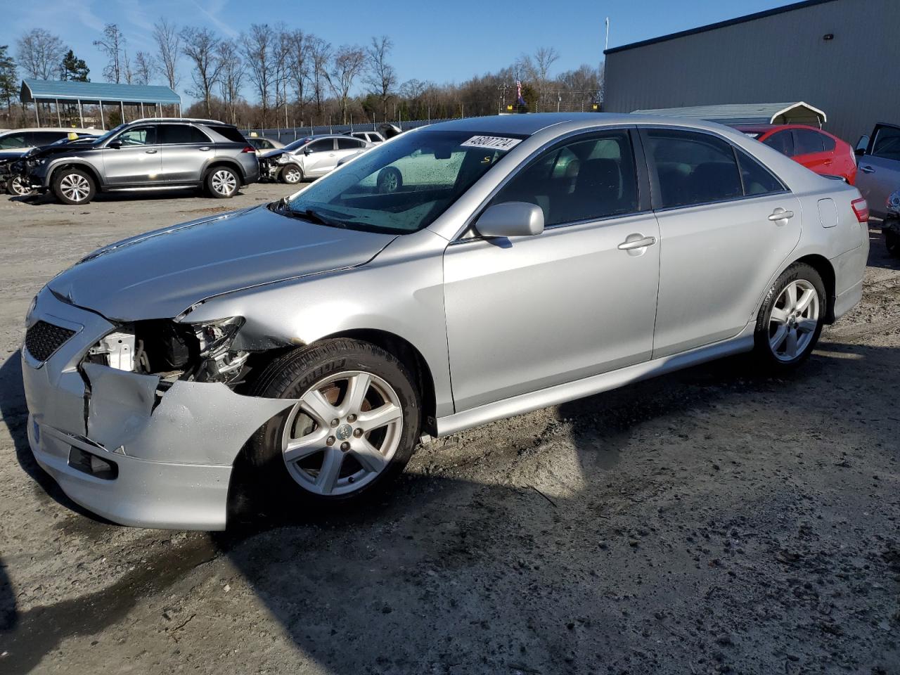 toyota camry 2007 4t1be46k57u700489