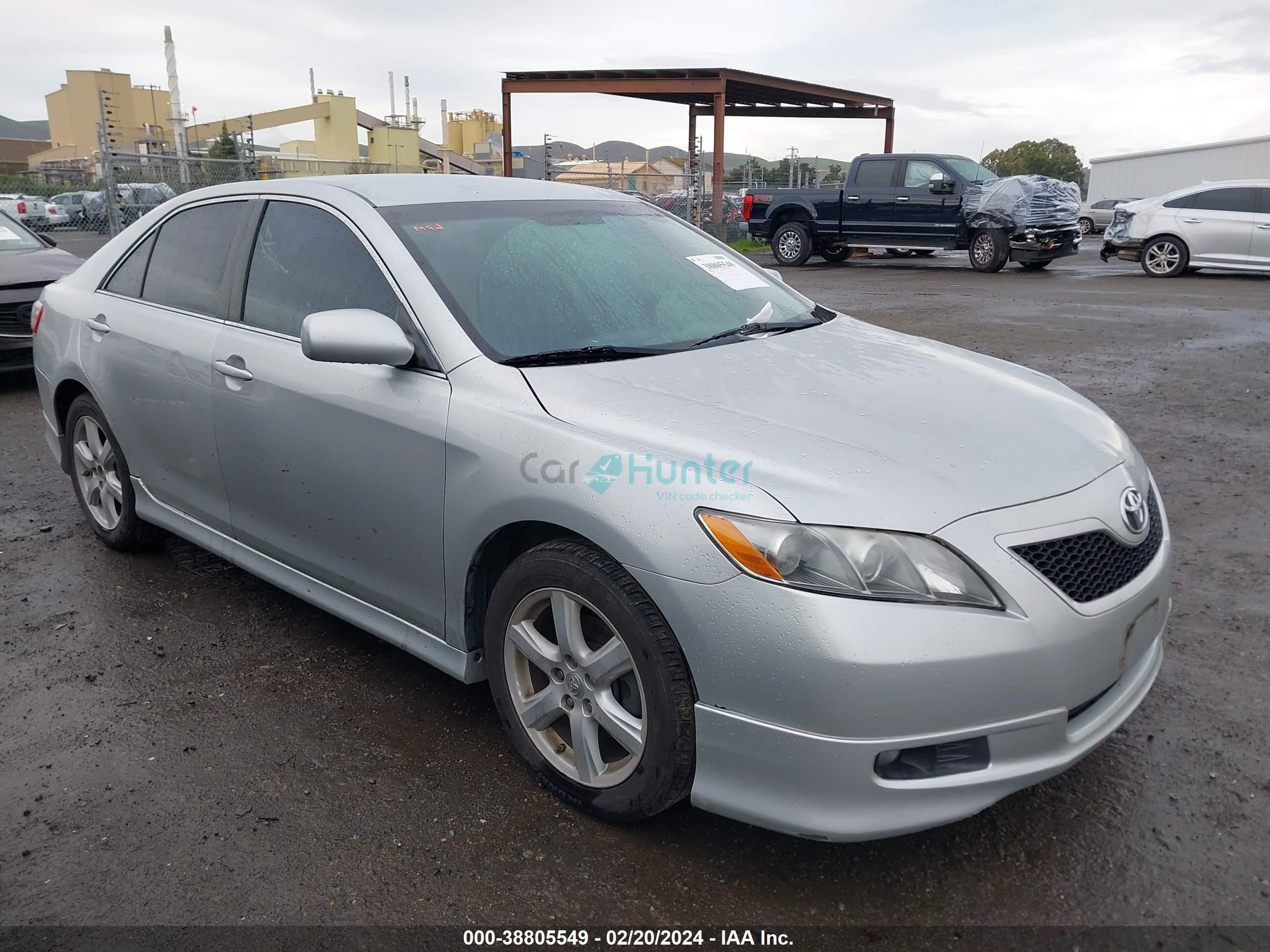 toyota camry 2007 4t1be46k674673979