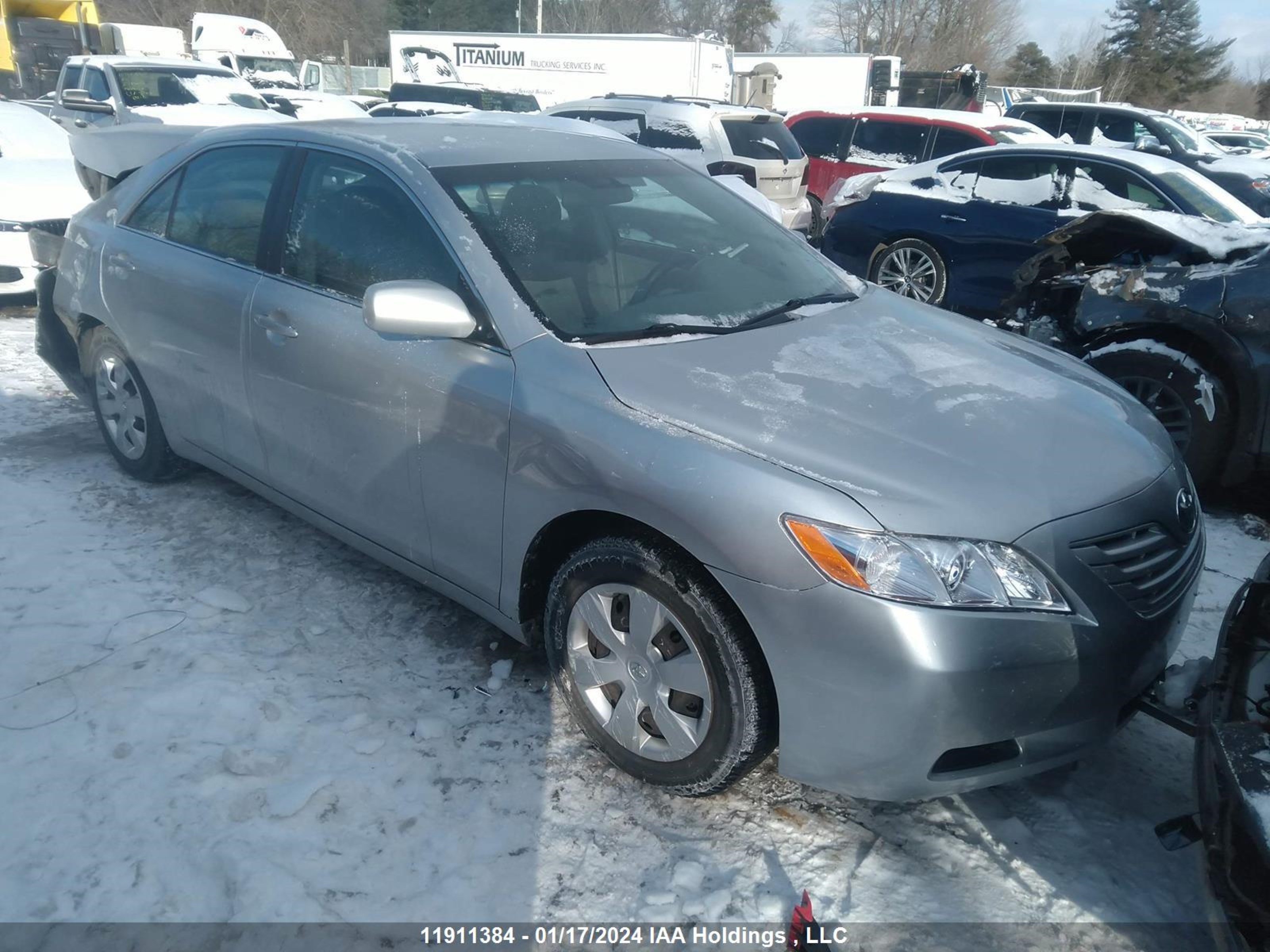 toyota camry 2007 4t1be46k67u019130