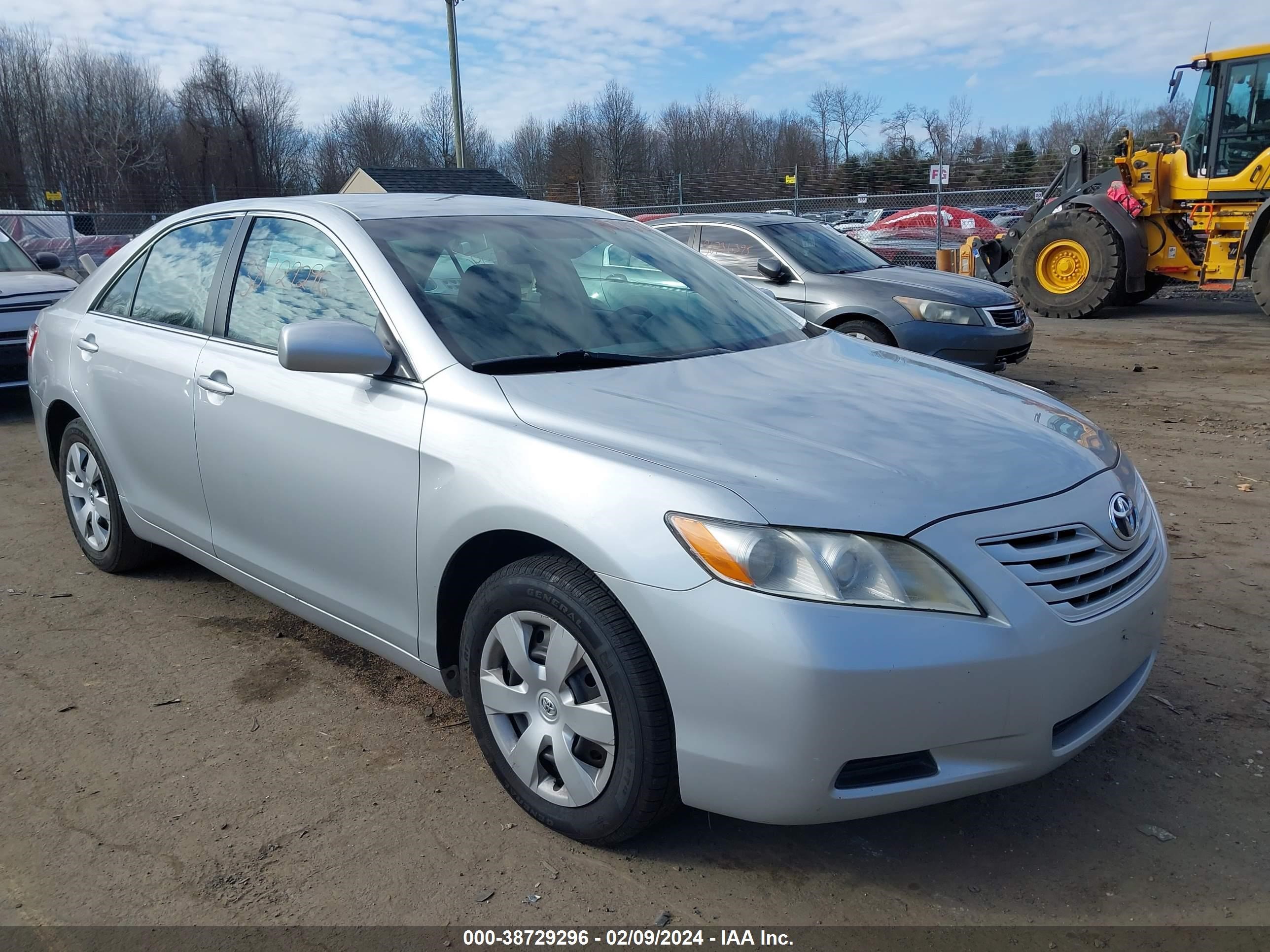 toyota camry 2007 4t1be46k67u100600