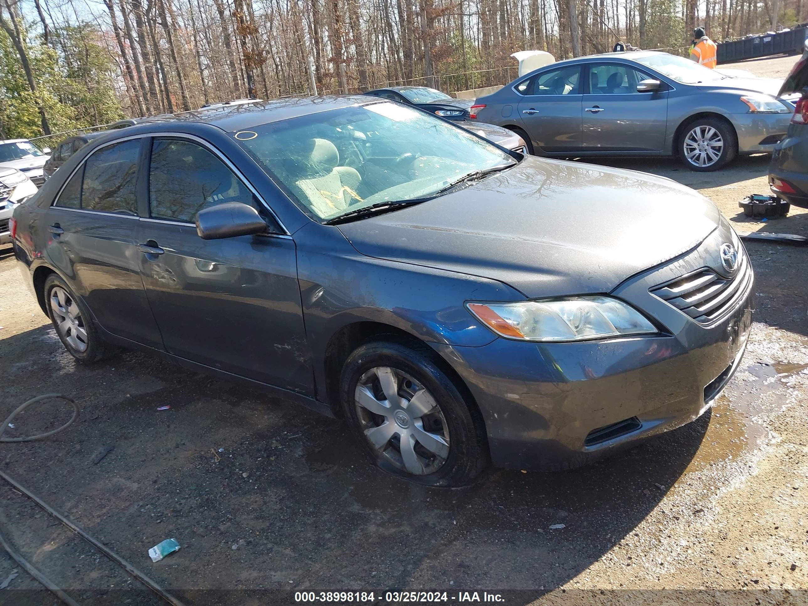 toyota camry 2007 4t1be46k67u107854