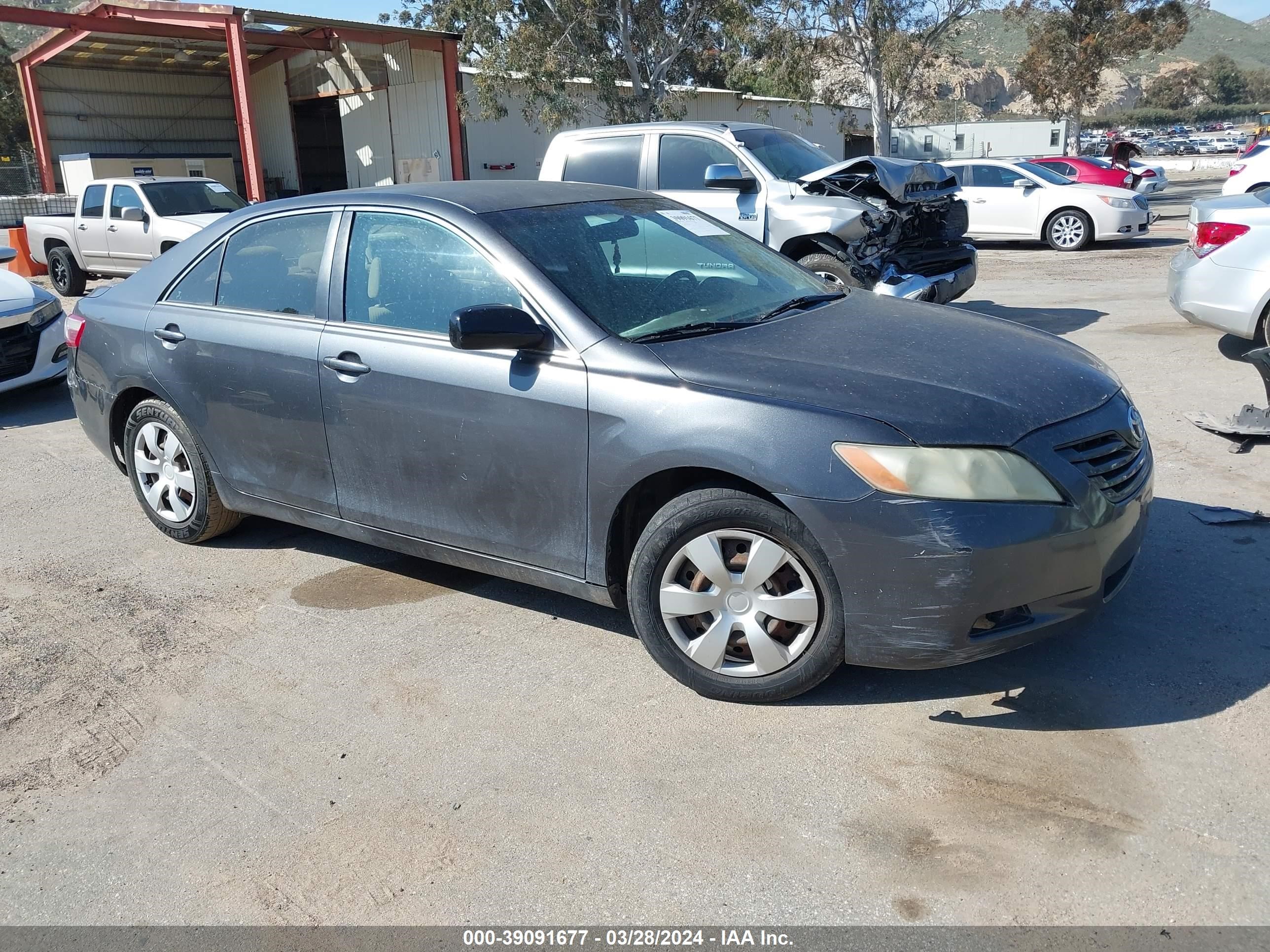 toyota camry 2007 4t1be46k67u128882