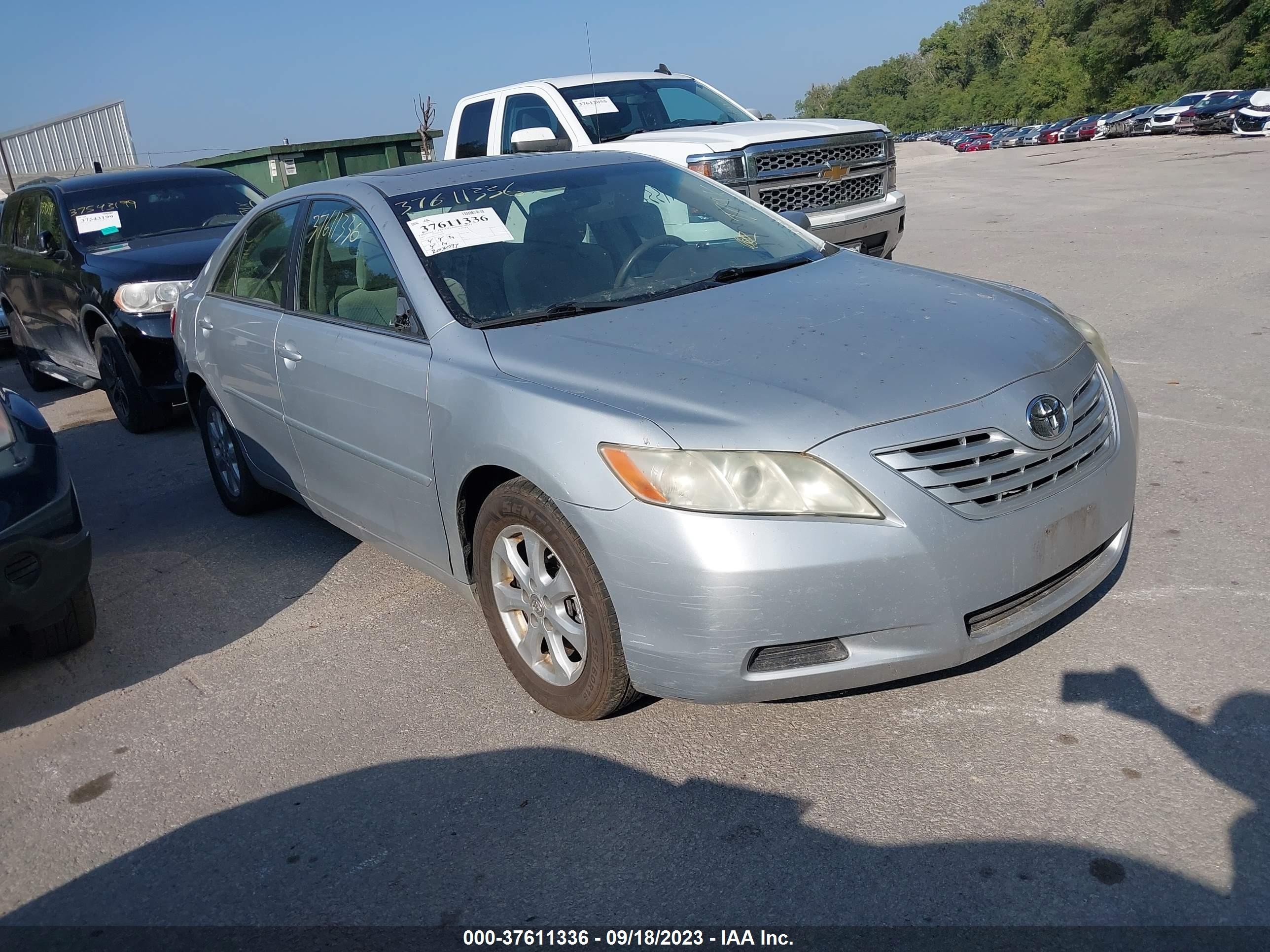 toyota camry 2007 4t1be46k67u150008