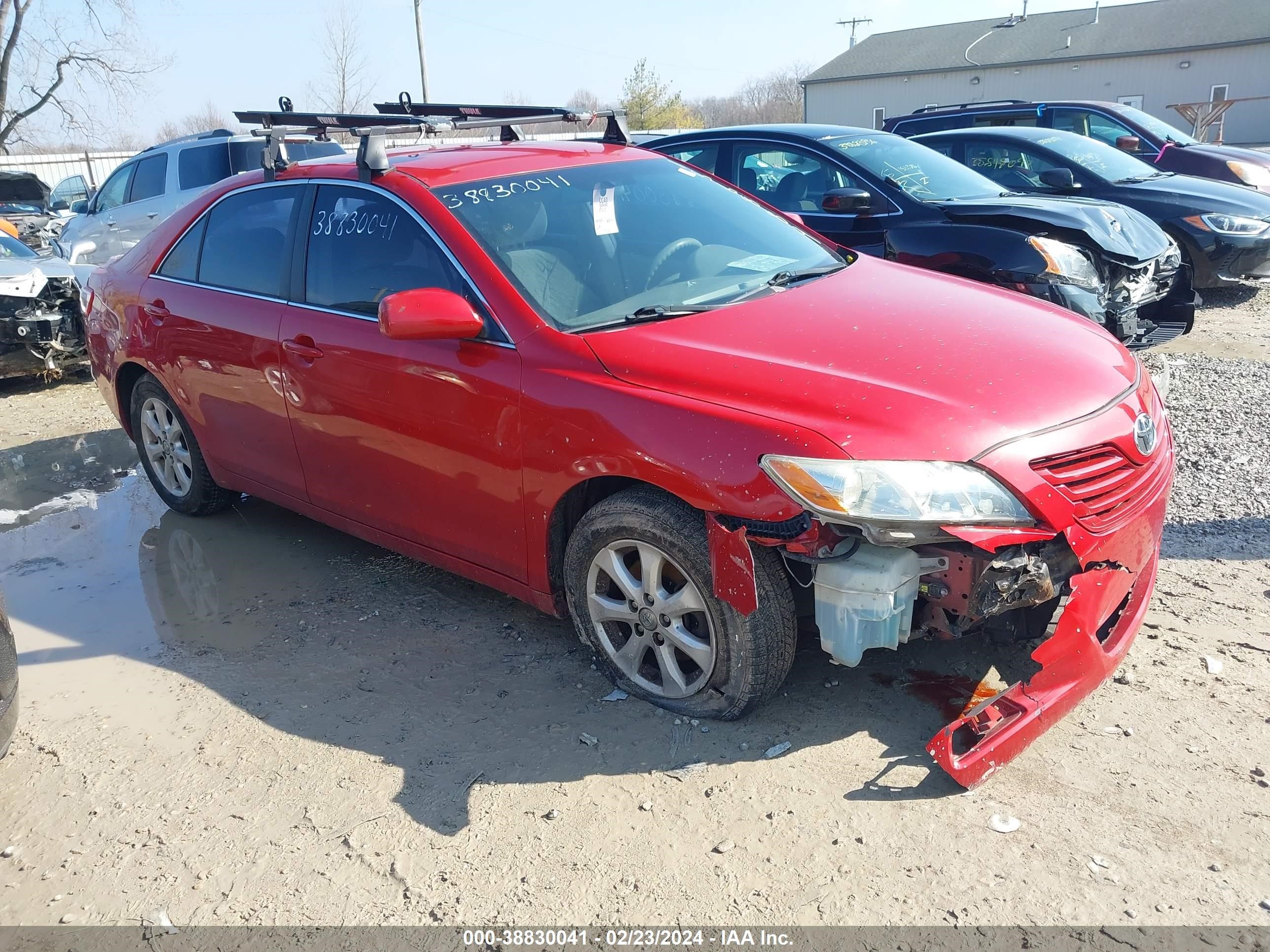 toyota camry 2007 4t1be46k67u156889