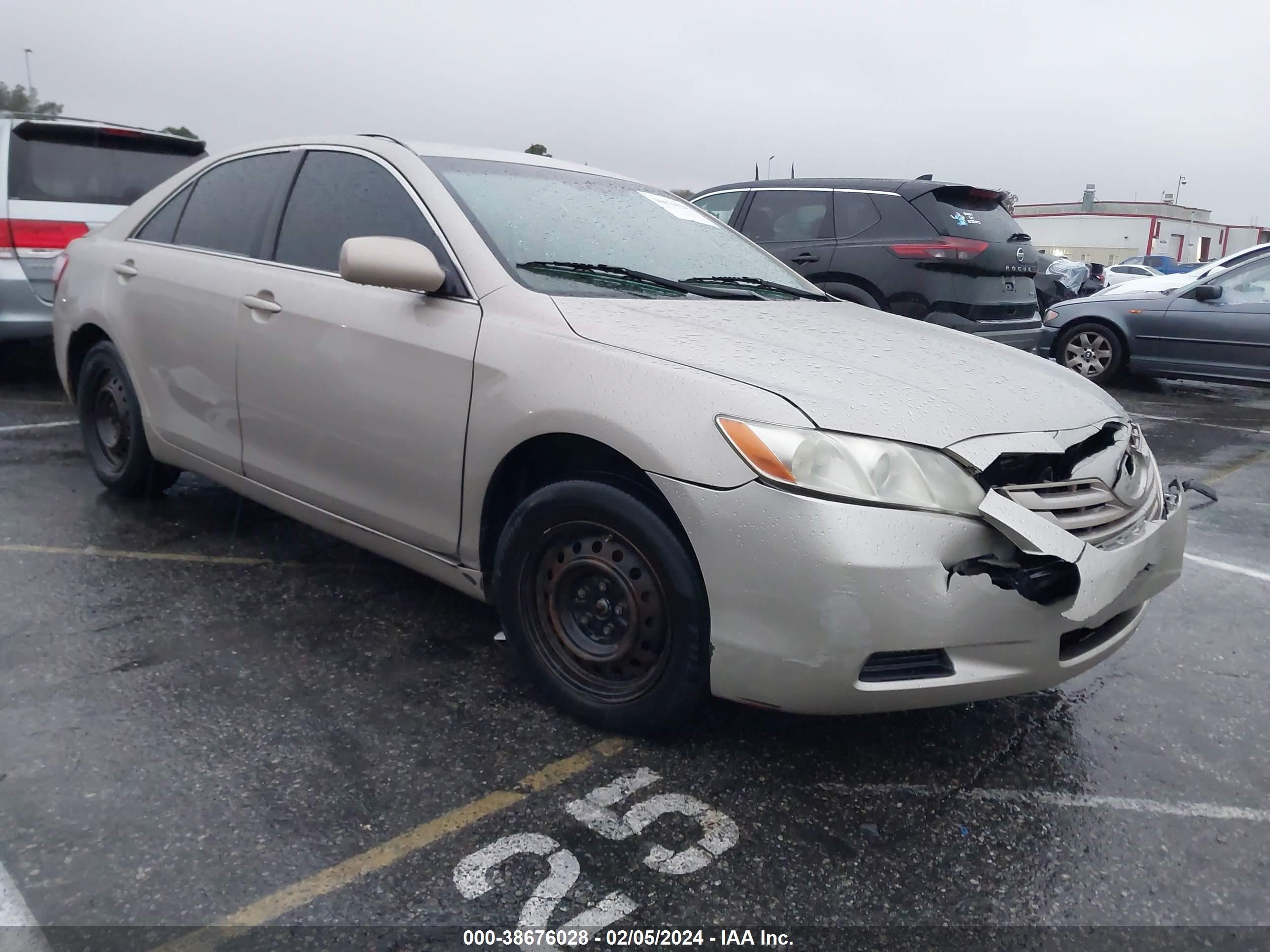 toyota camry 2007 4t1be46k67u517120