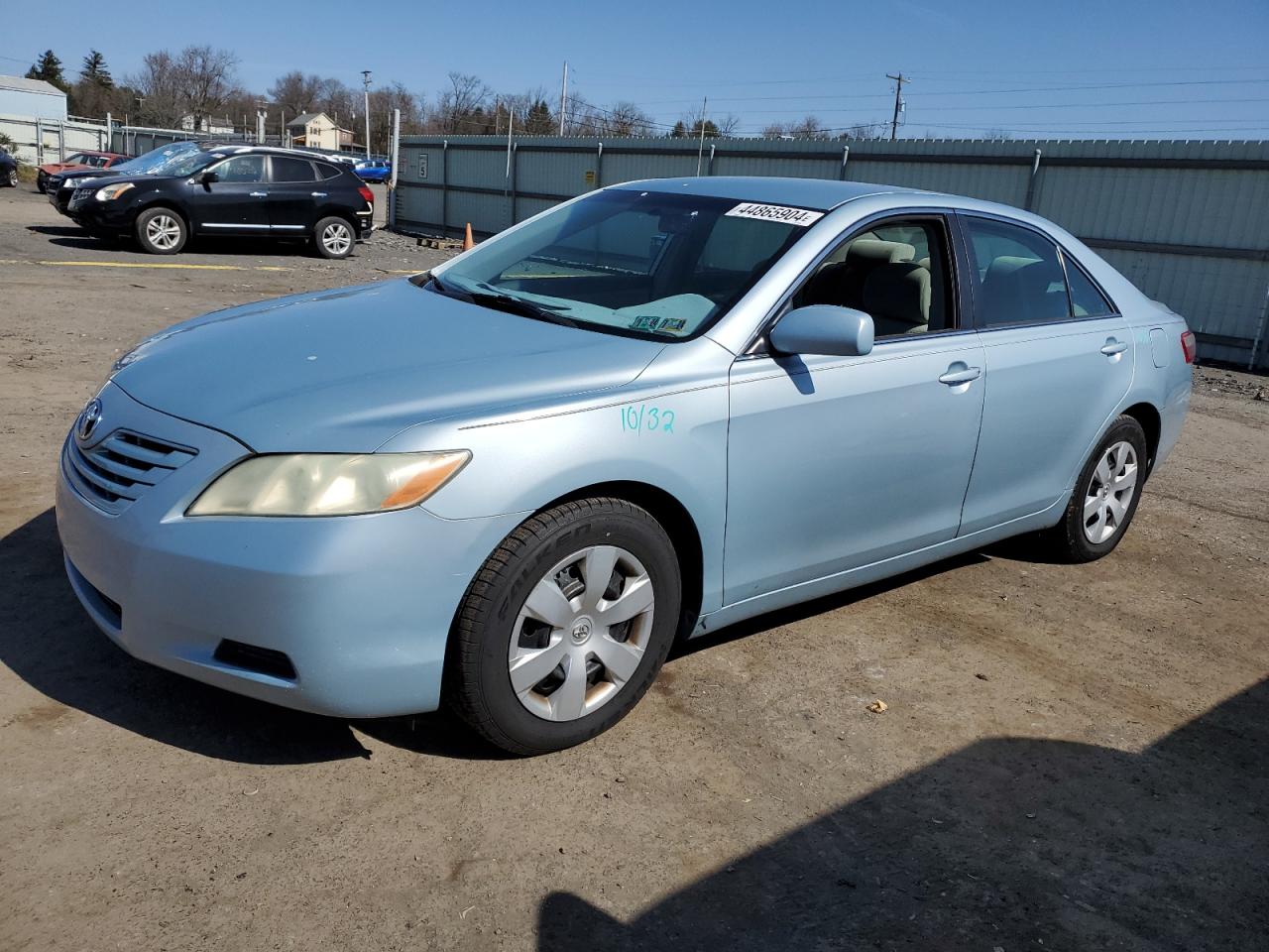 toyota camry 2007 4t1be46k67u523824