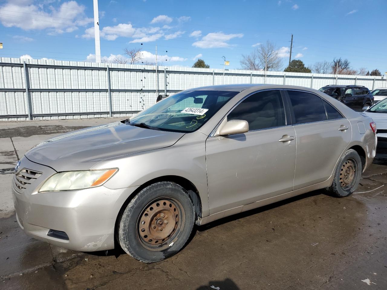 toyota camry 2007 4t1be46k67u544320