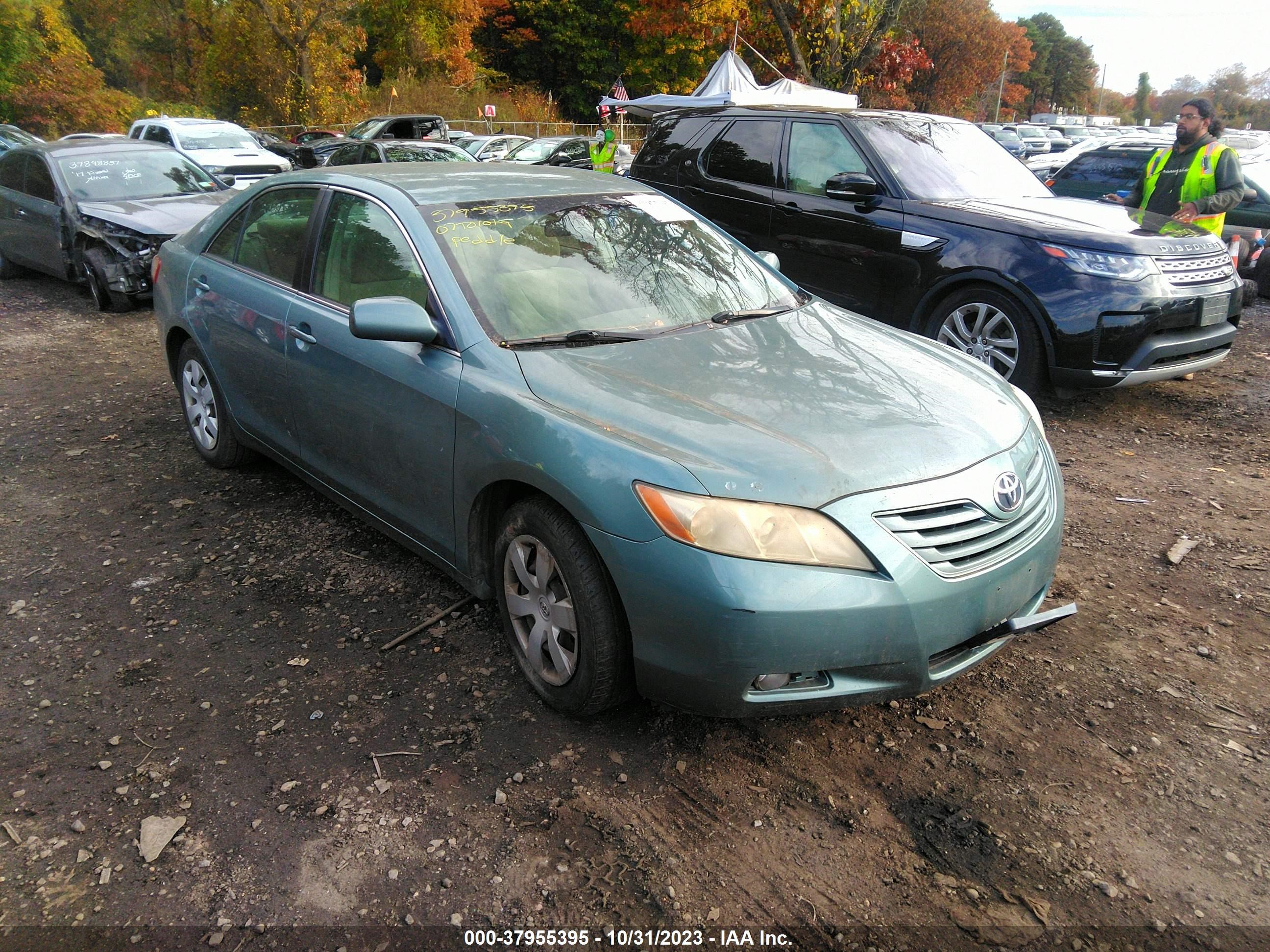 toyota camry 2007 4t1be46k67u549114