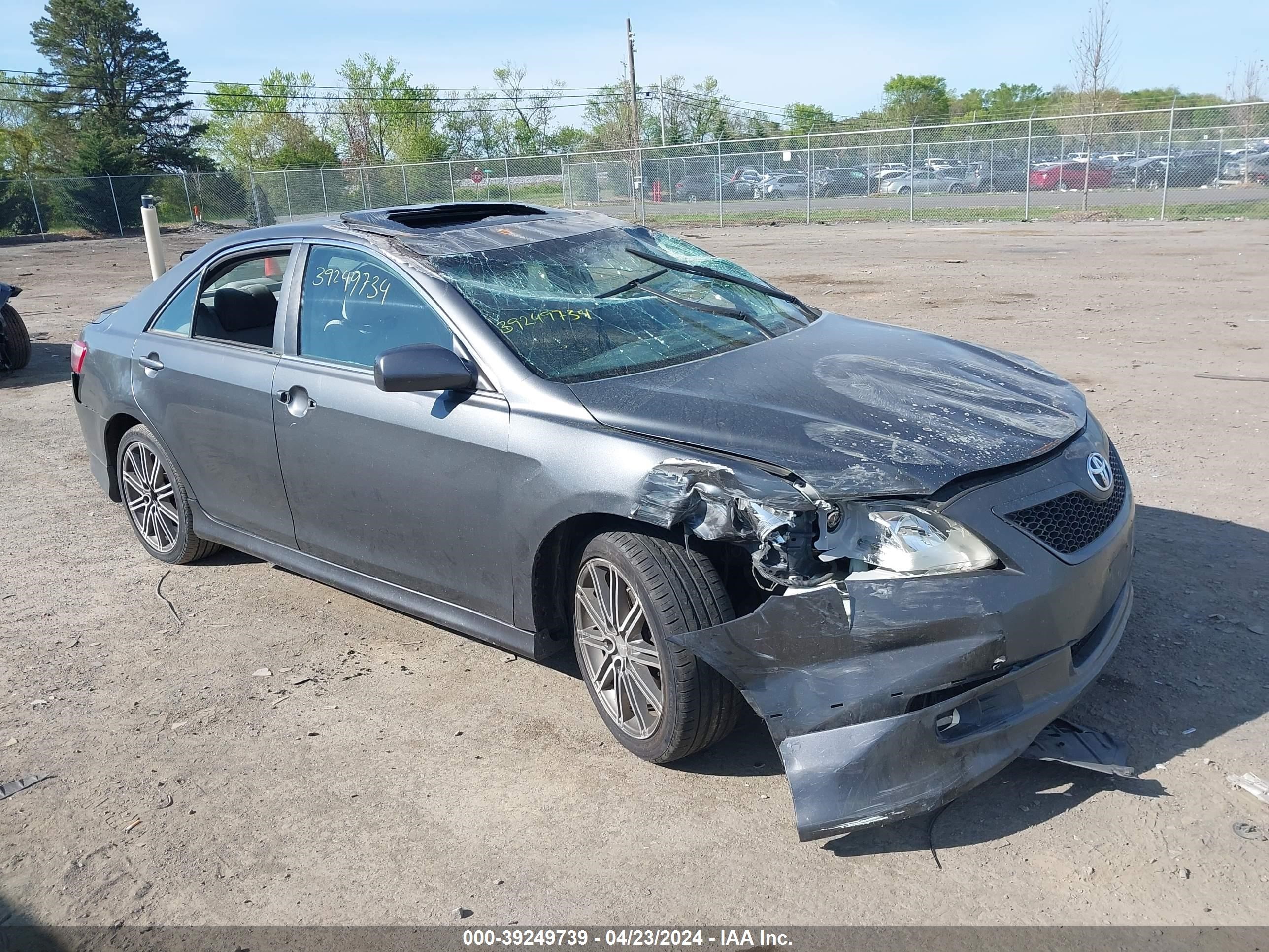 toyota camry 2007 4t1be46k67u622479