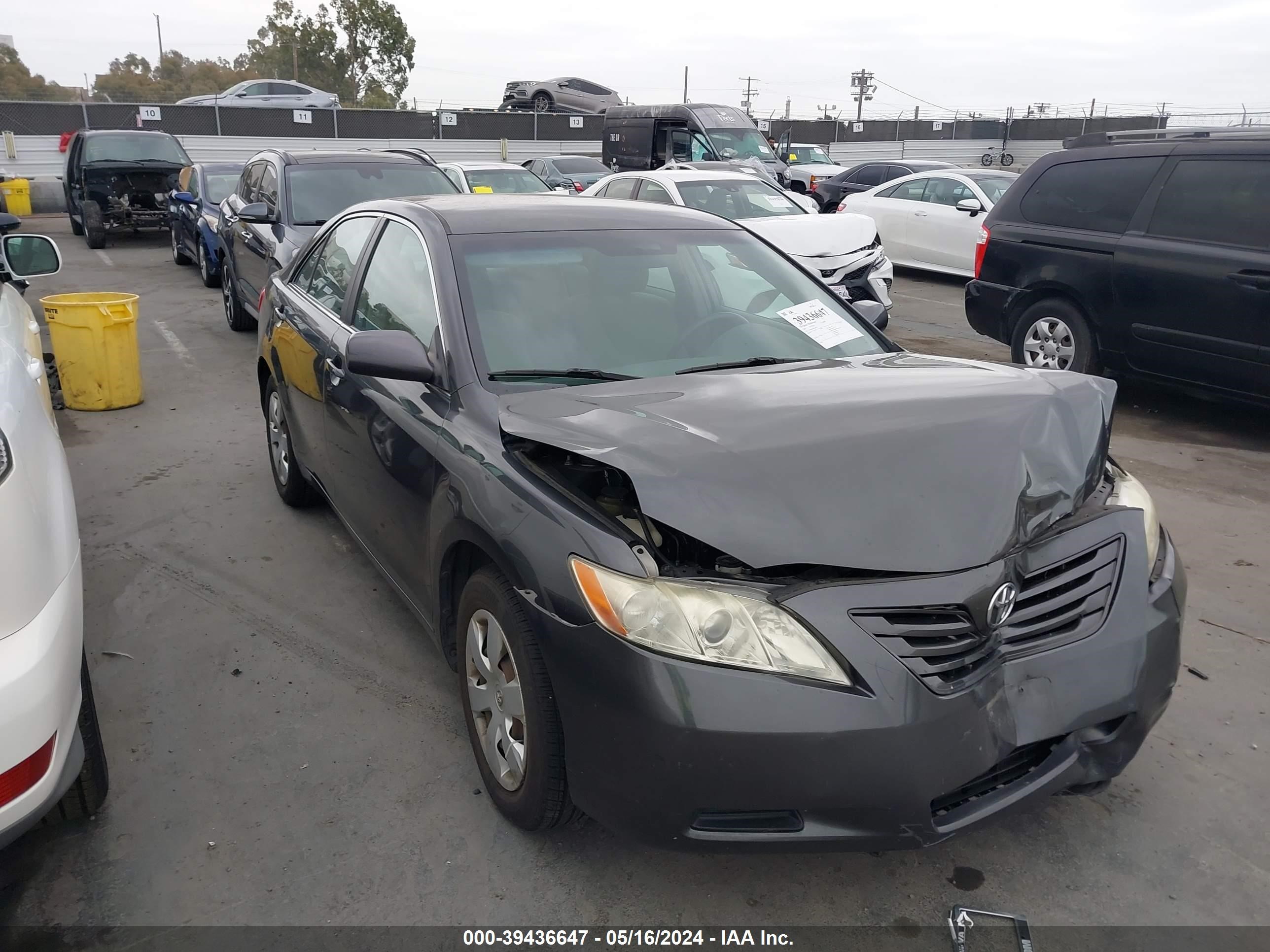 toyota camry 2008 4t1be46k68u244620