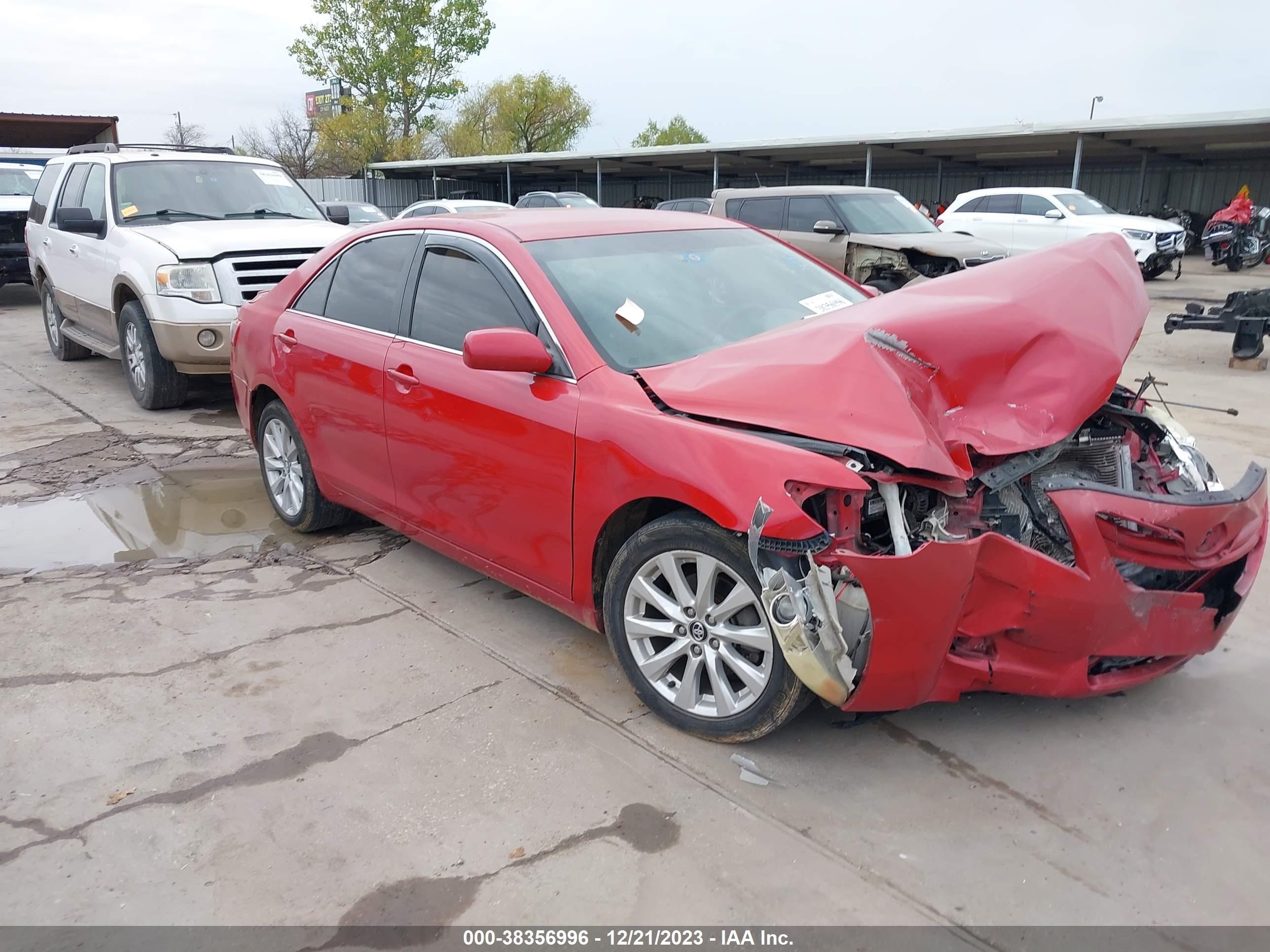 toyota camry 2007 4t1be46k77u012672