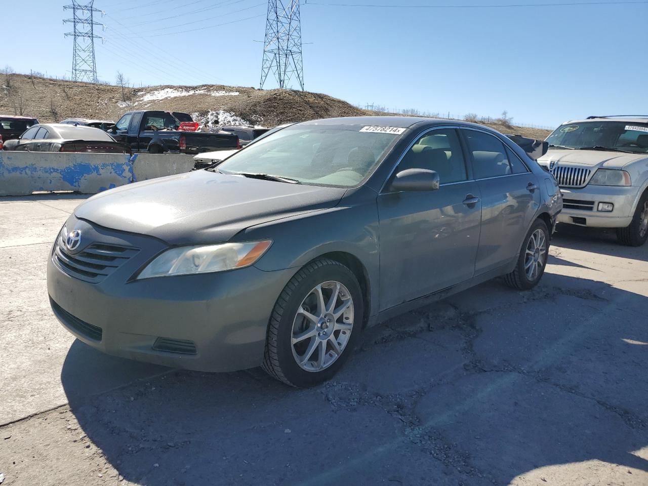 toyota camry 2007 4t1be46k77u074993