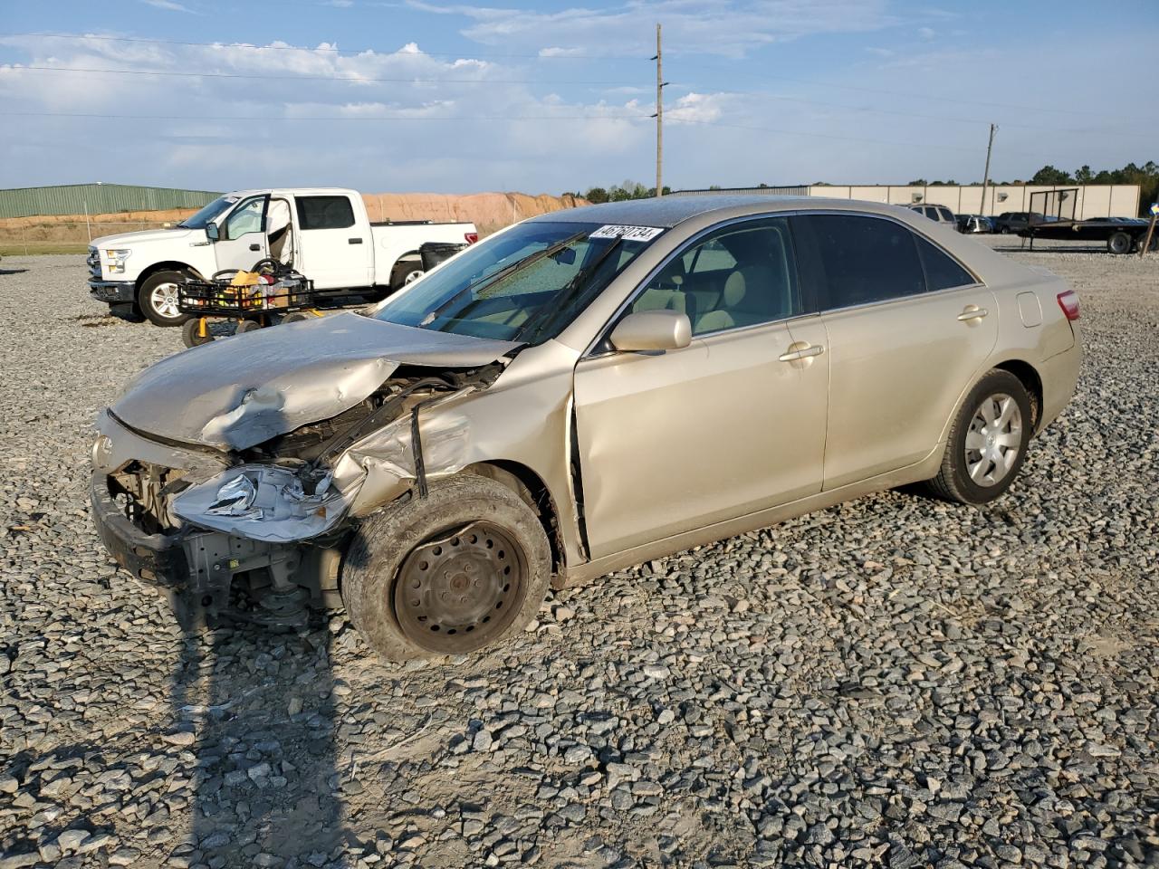 toyota camry 2007 4t1be46k77u131810