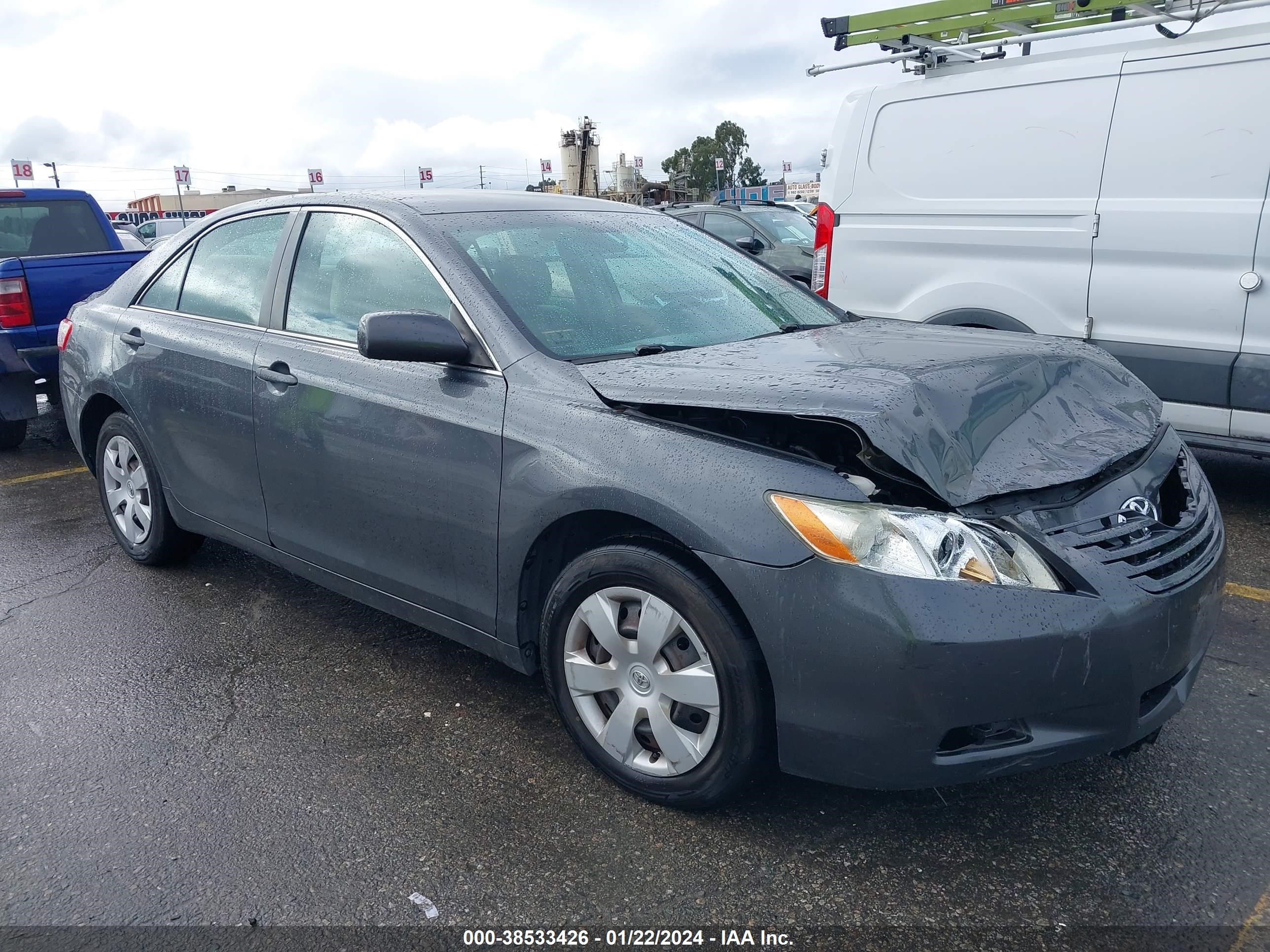 toyota camry 2007 4t1be46k77u167951