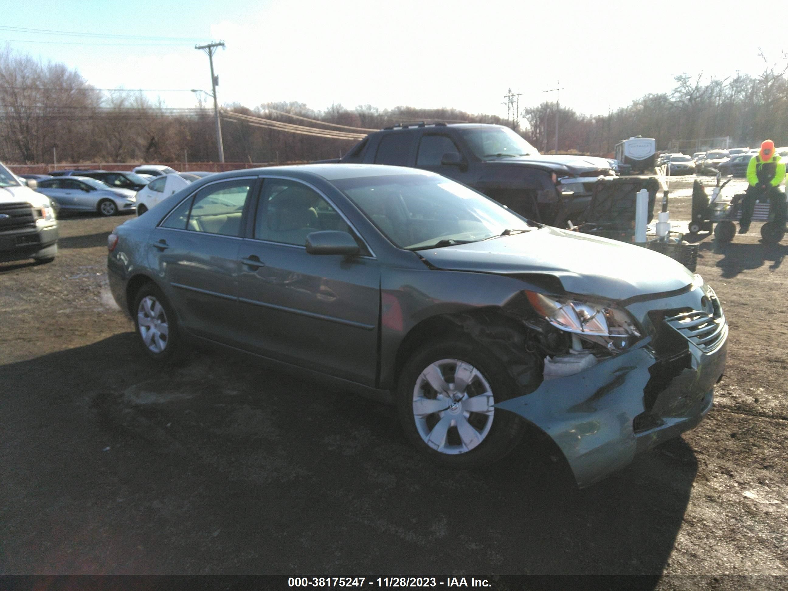 toyota camry 2007 4t1be46k77u581571