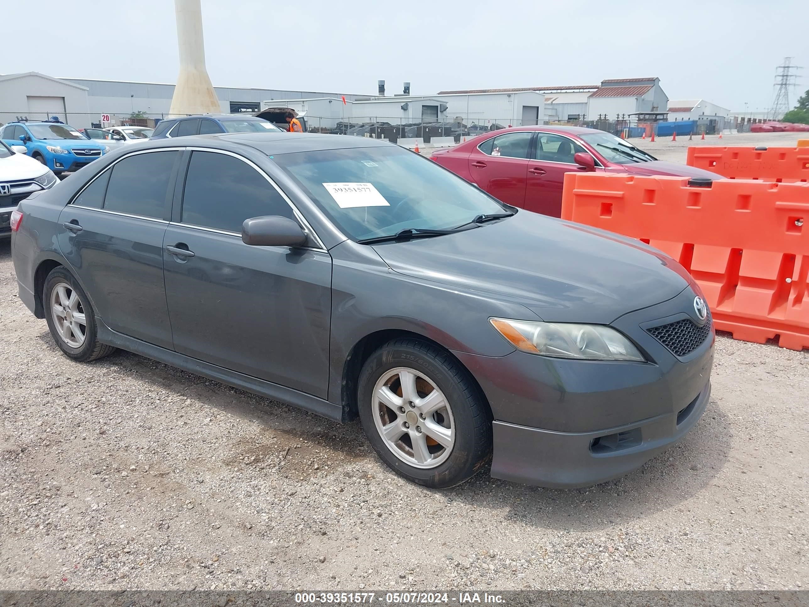 toyota camry 2007 4t1be46k77u644555