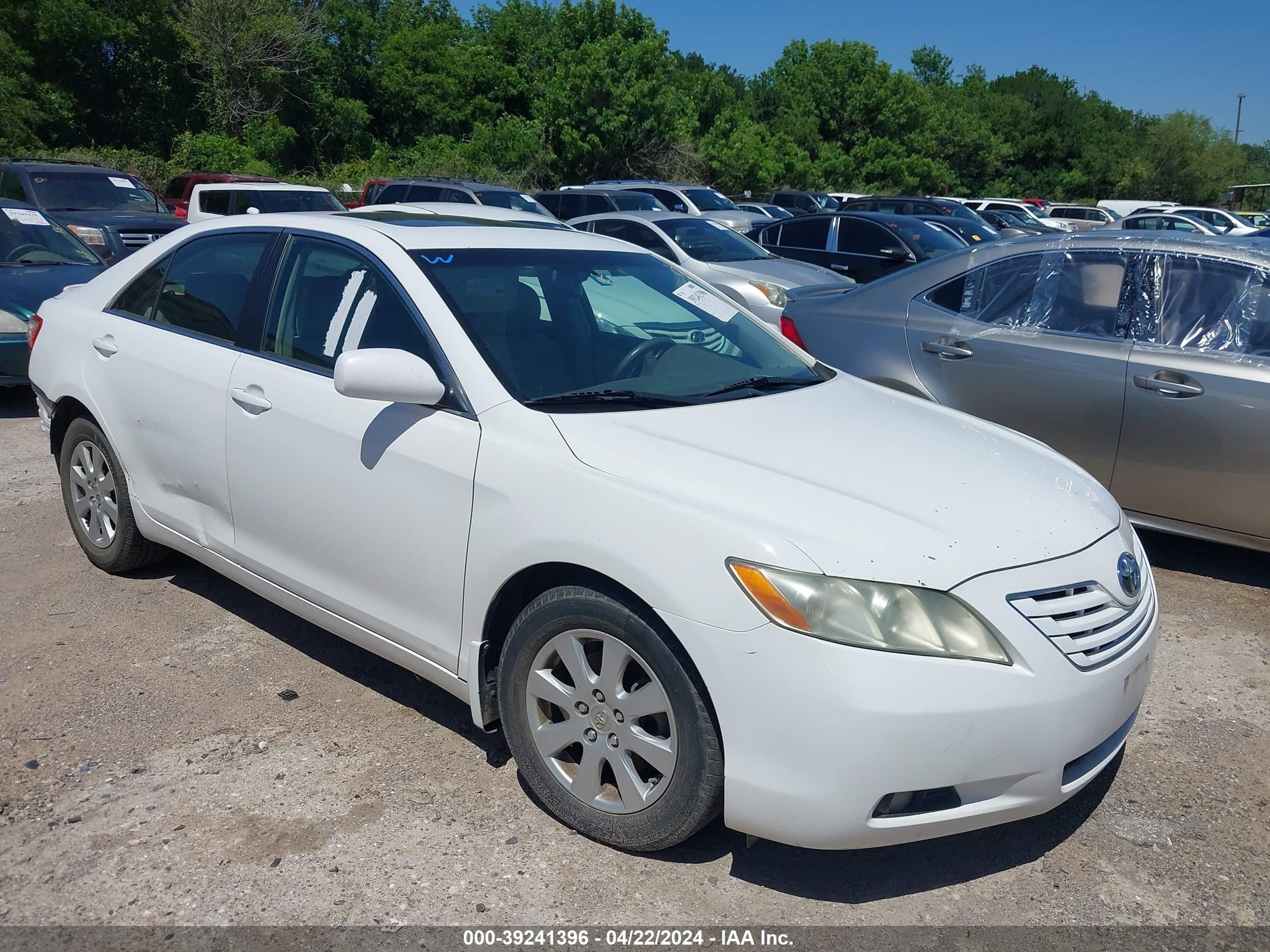 toyota camry 2007 4t1be46k77u661419