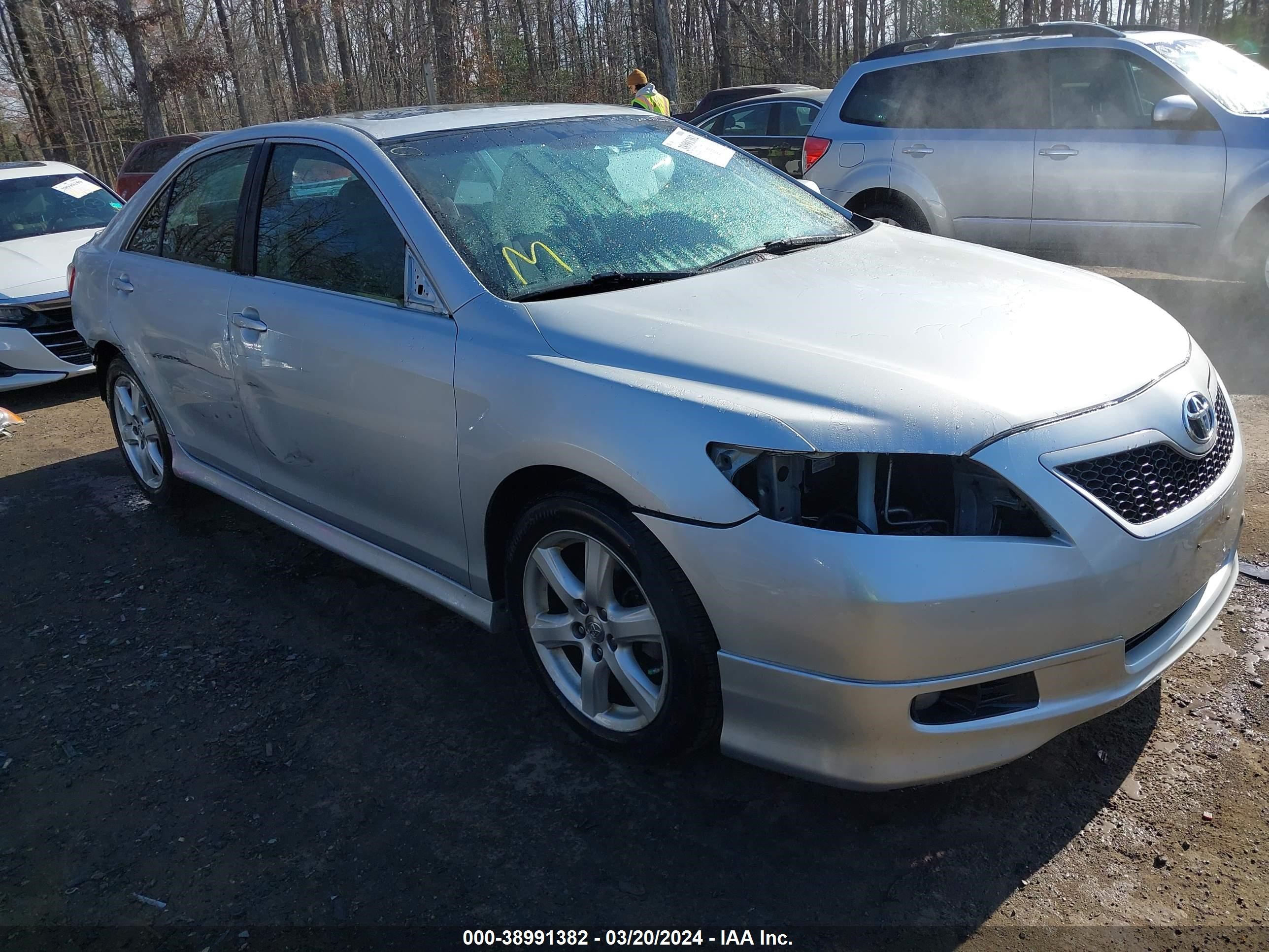 toyota camry 2007 4t1be46k87u003088