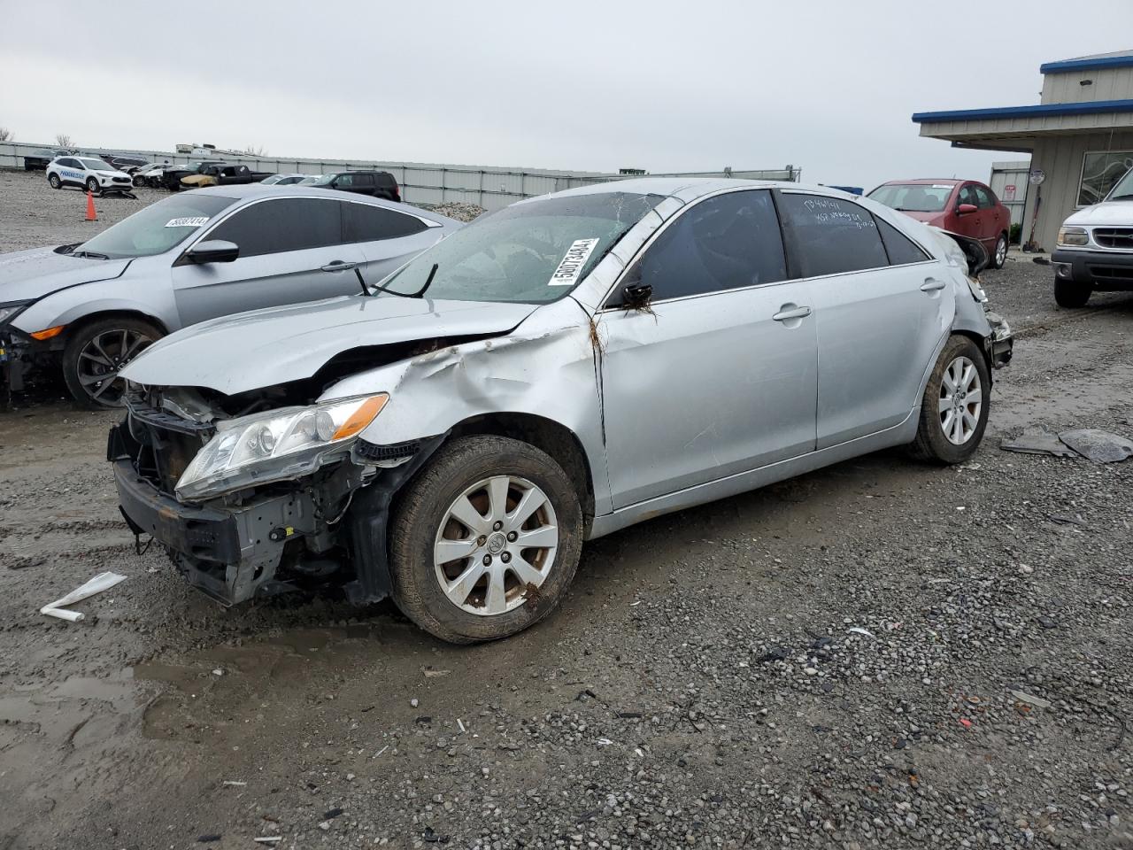 toyota camry 2007 4t1be46k87u170356