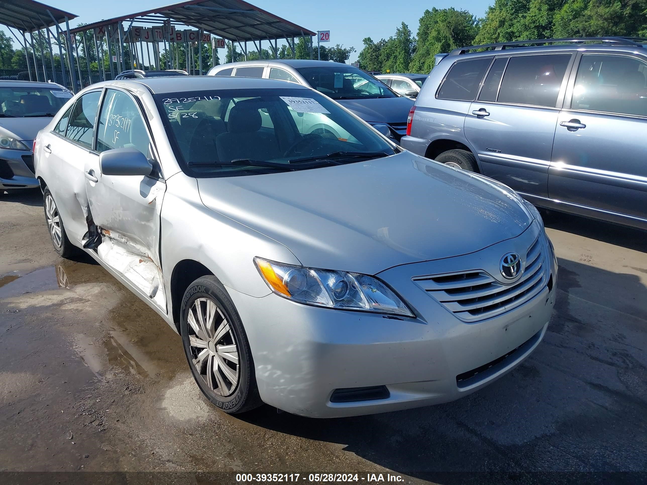 toyota camry 2007 4t1be46k87u520570