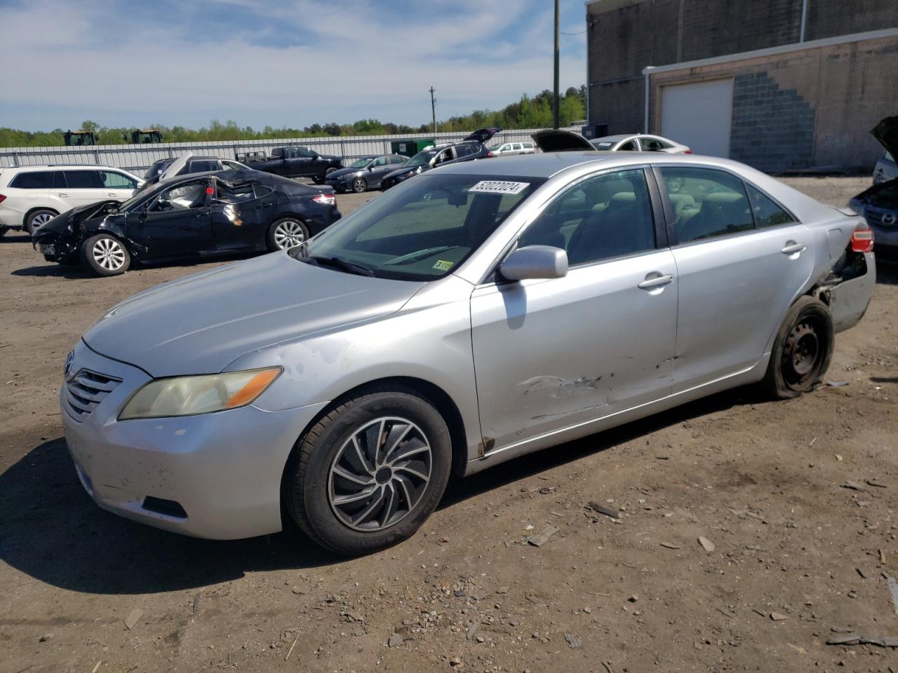 toyota camry 2007 4t1be46k87u629269