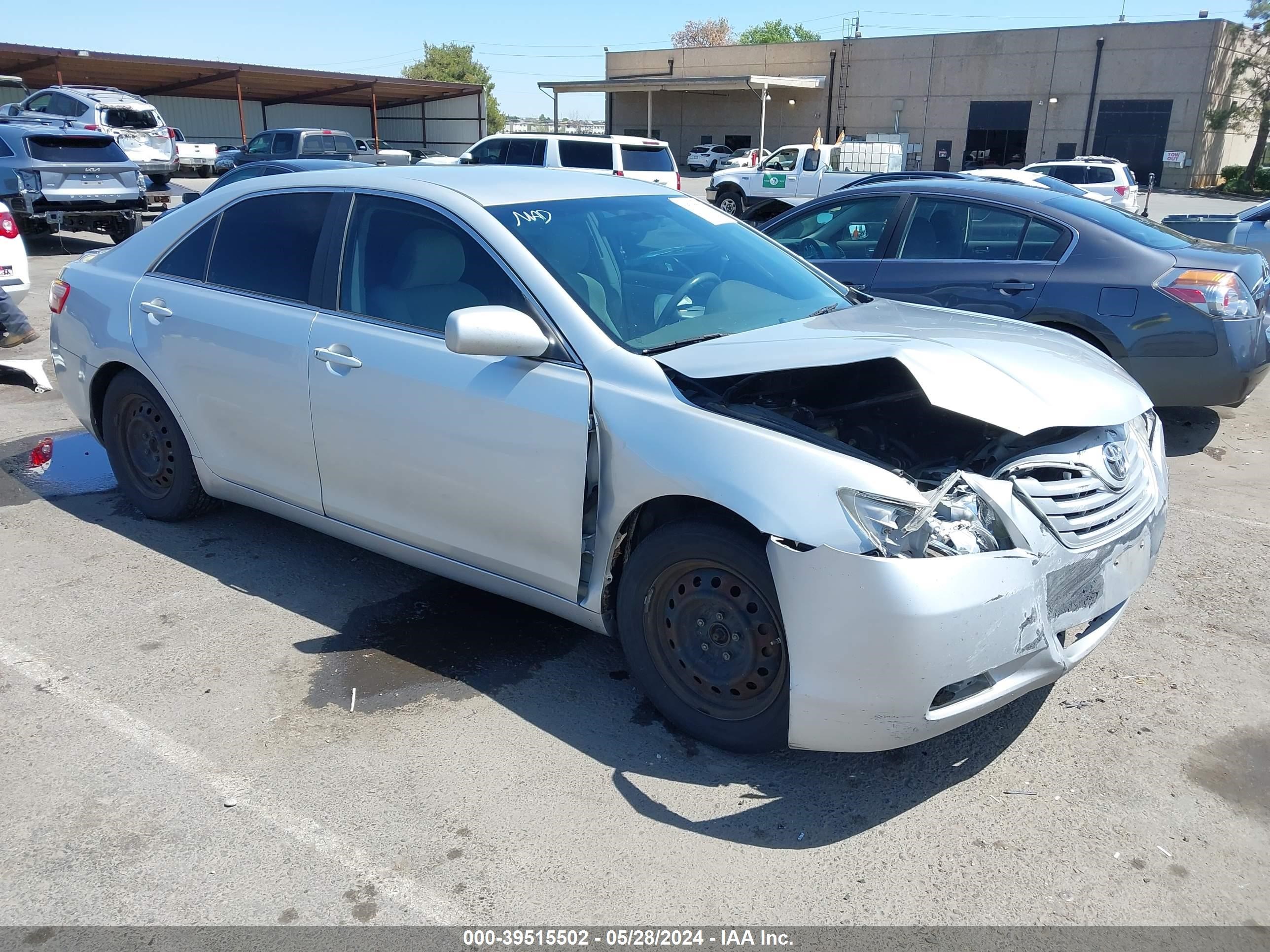 toyota camry 2007 4t1be46k87u707453