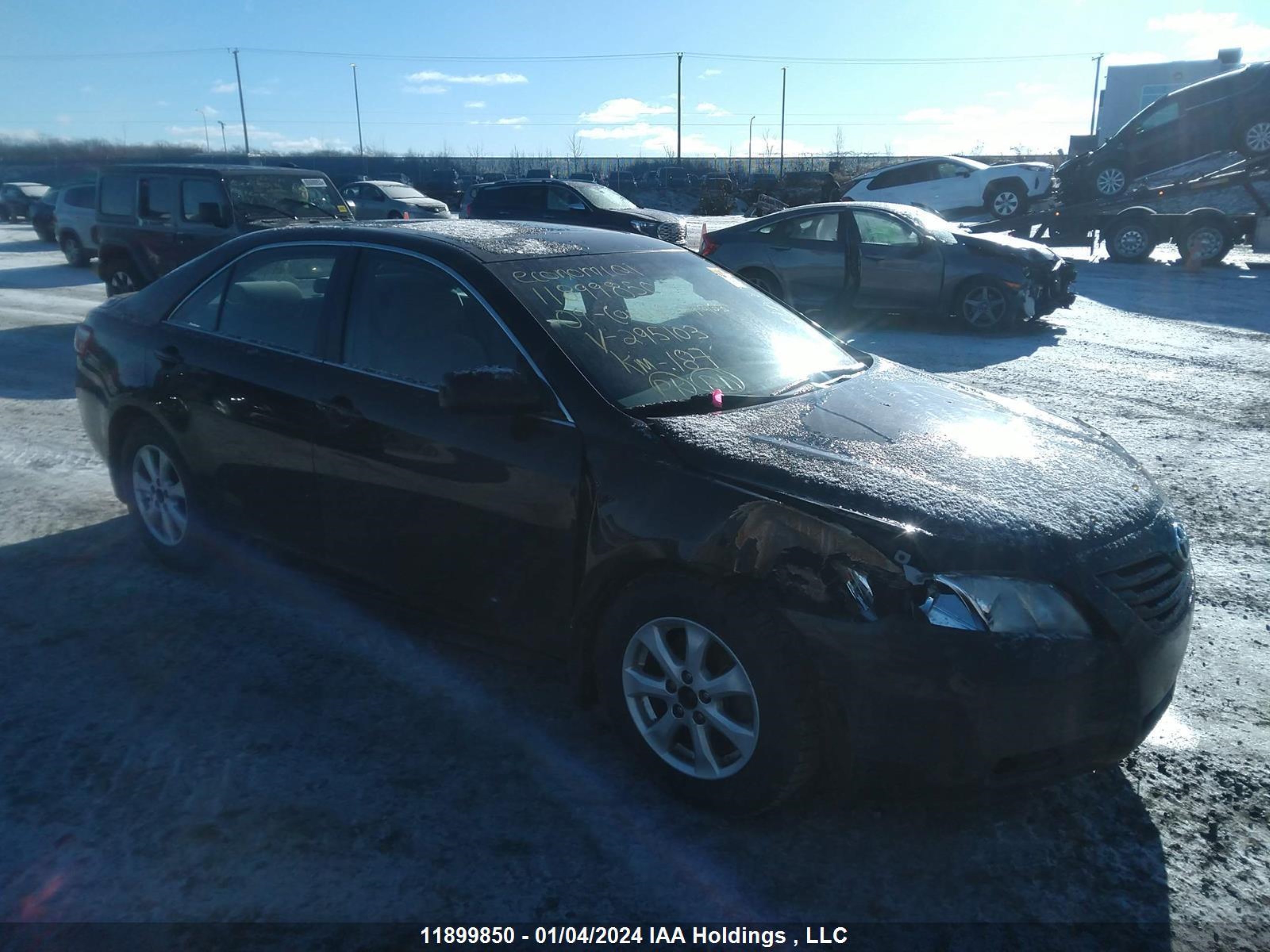 toyota camry 2009 4t1be46k89u295103