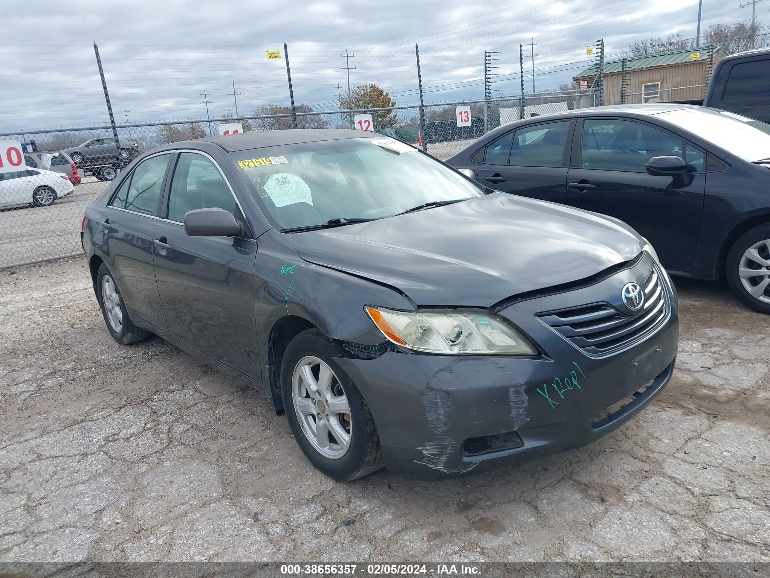 toyota camry 2007 4t1be46k97u081802