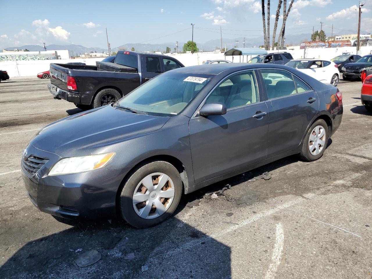 toyota camry ce 2007 4t1be46k97u523493