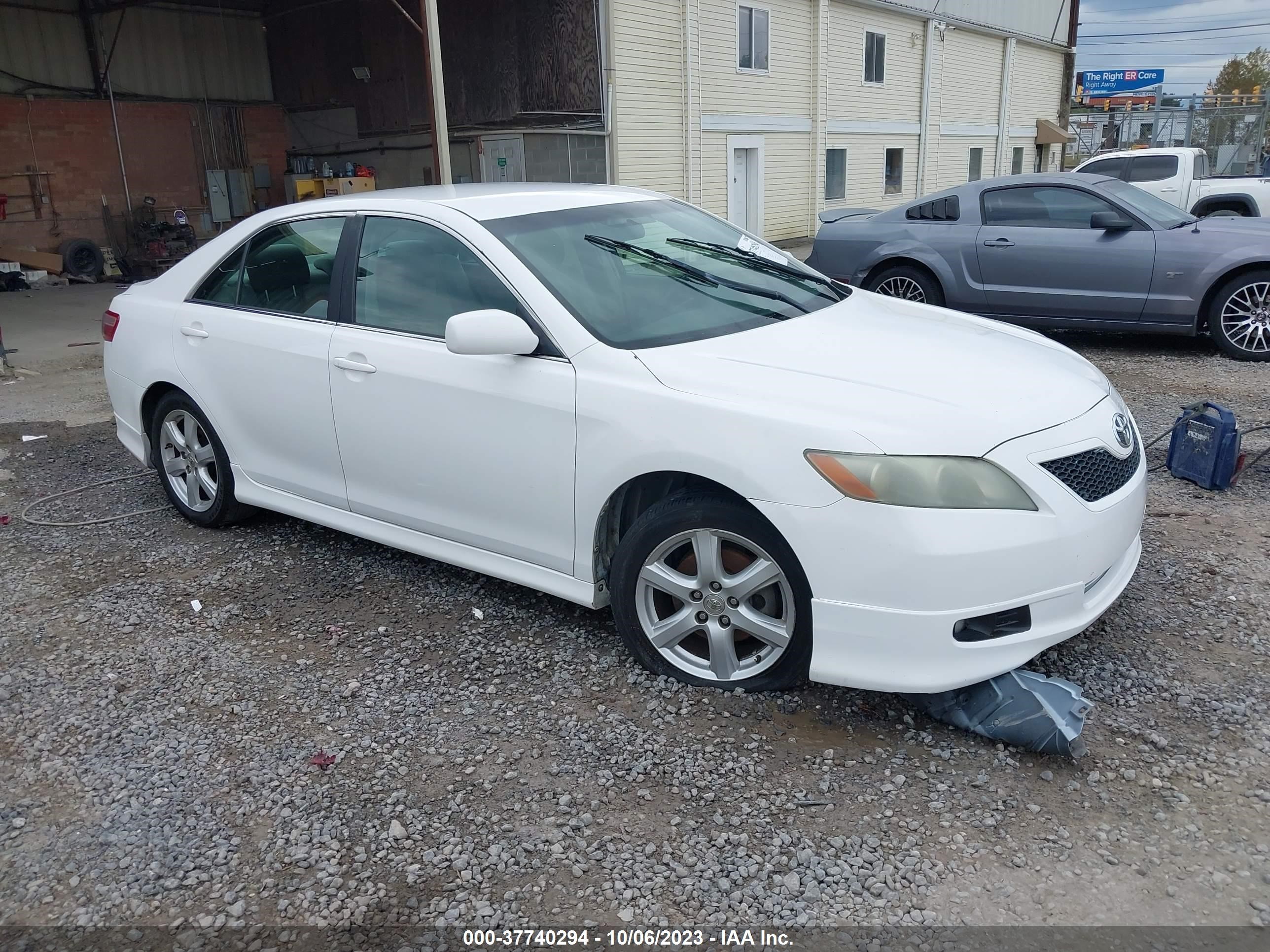 toyota camry 2007 4t1be46k97u554887