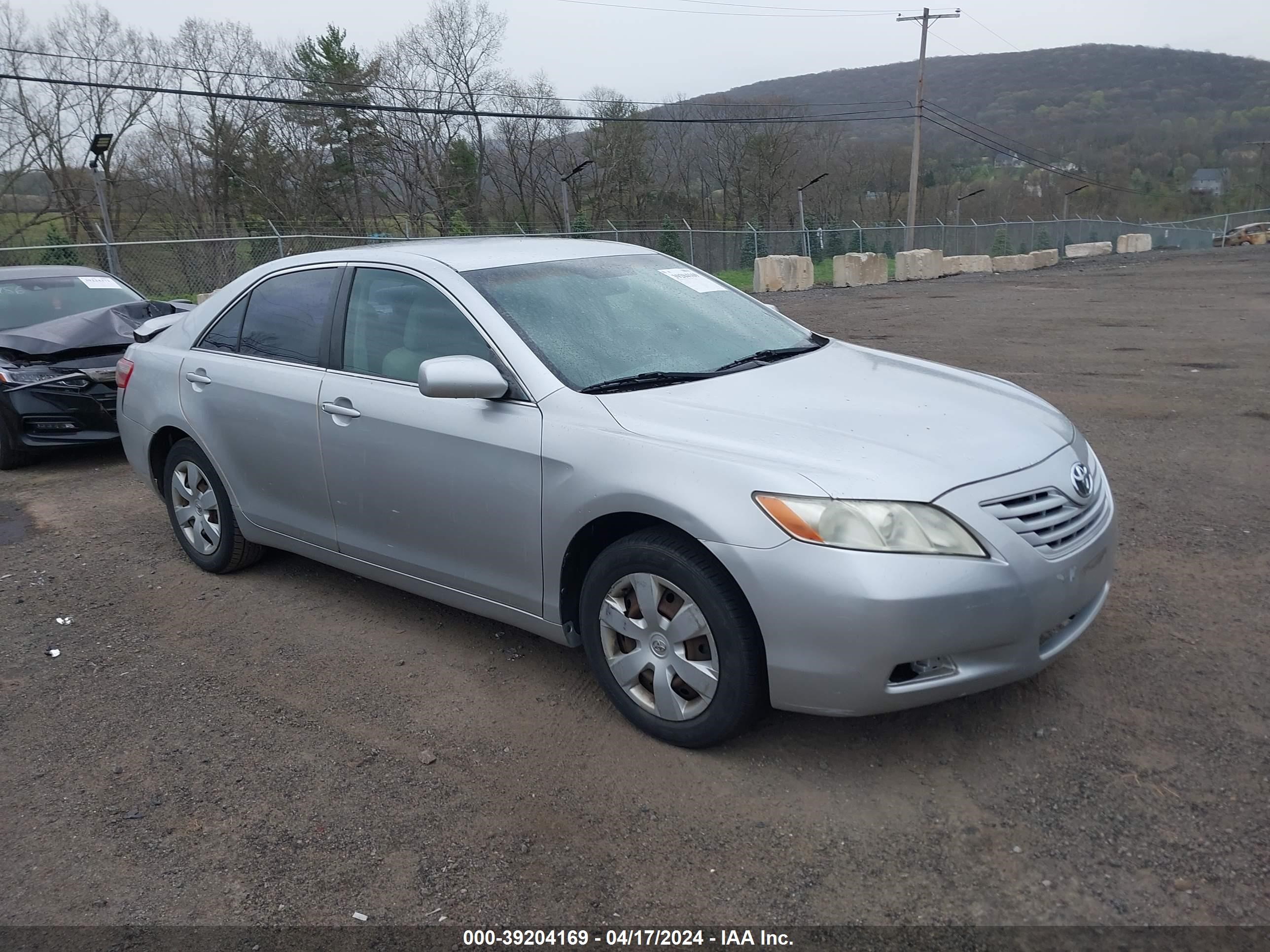 toyota camry 2008 4t1be46k98u238150