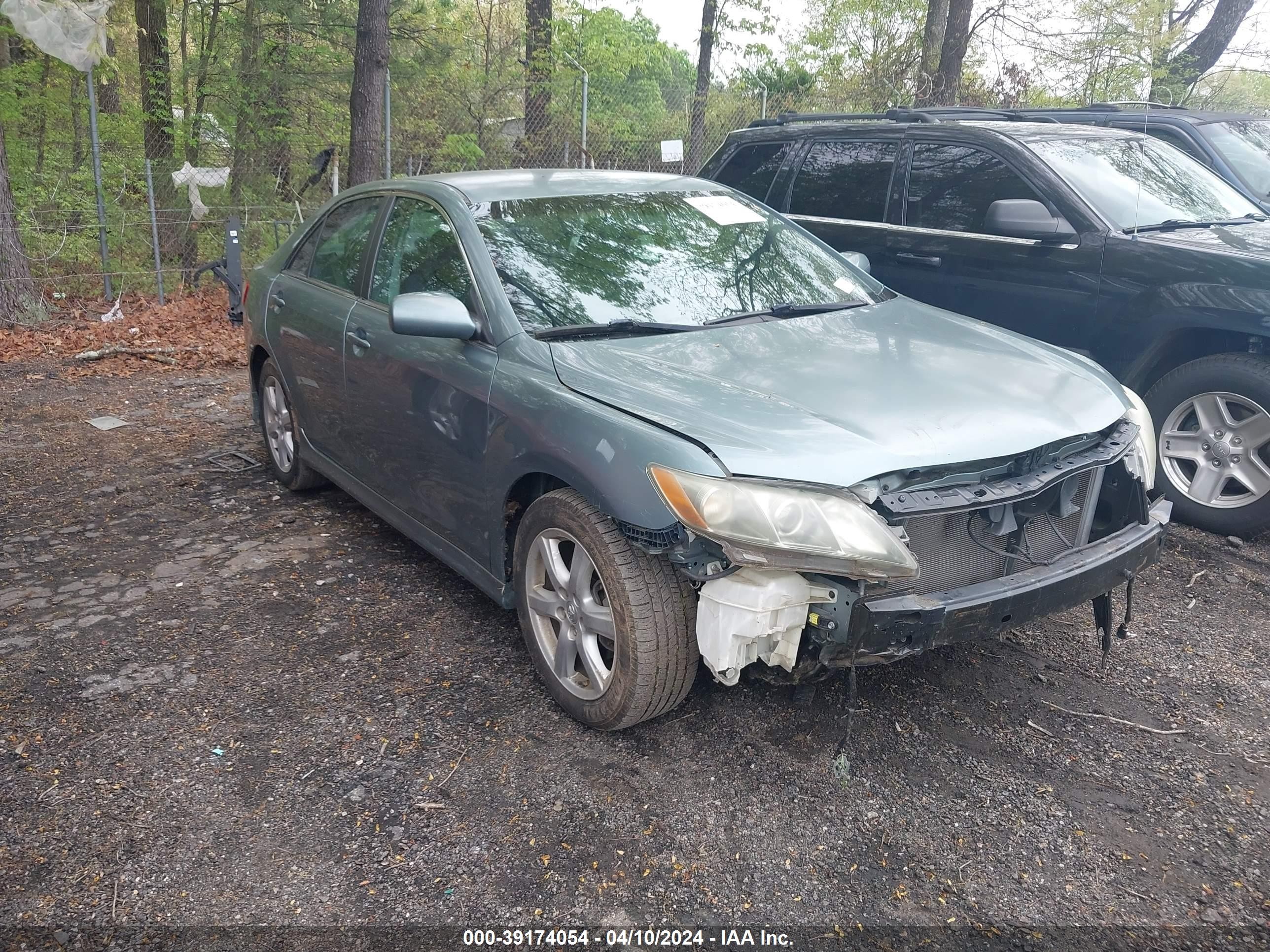 toyota camry 2008 4t1be46k98u756551