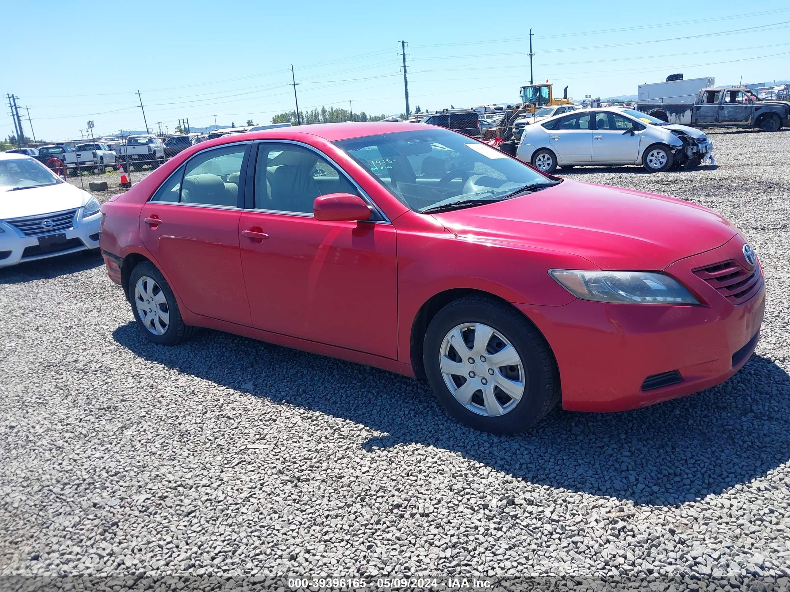 toyota camry 2007 4t1be46kx7u150626