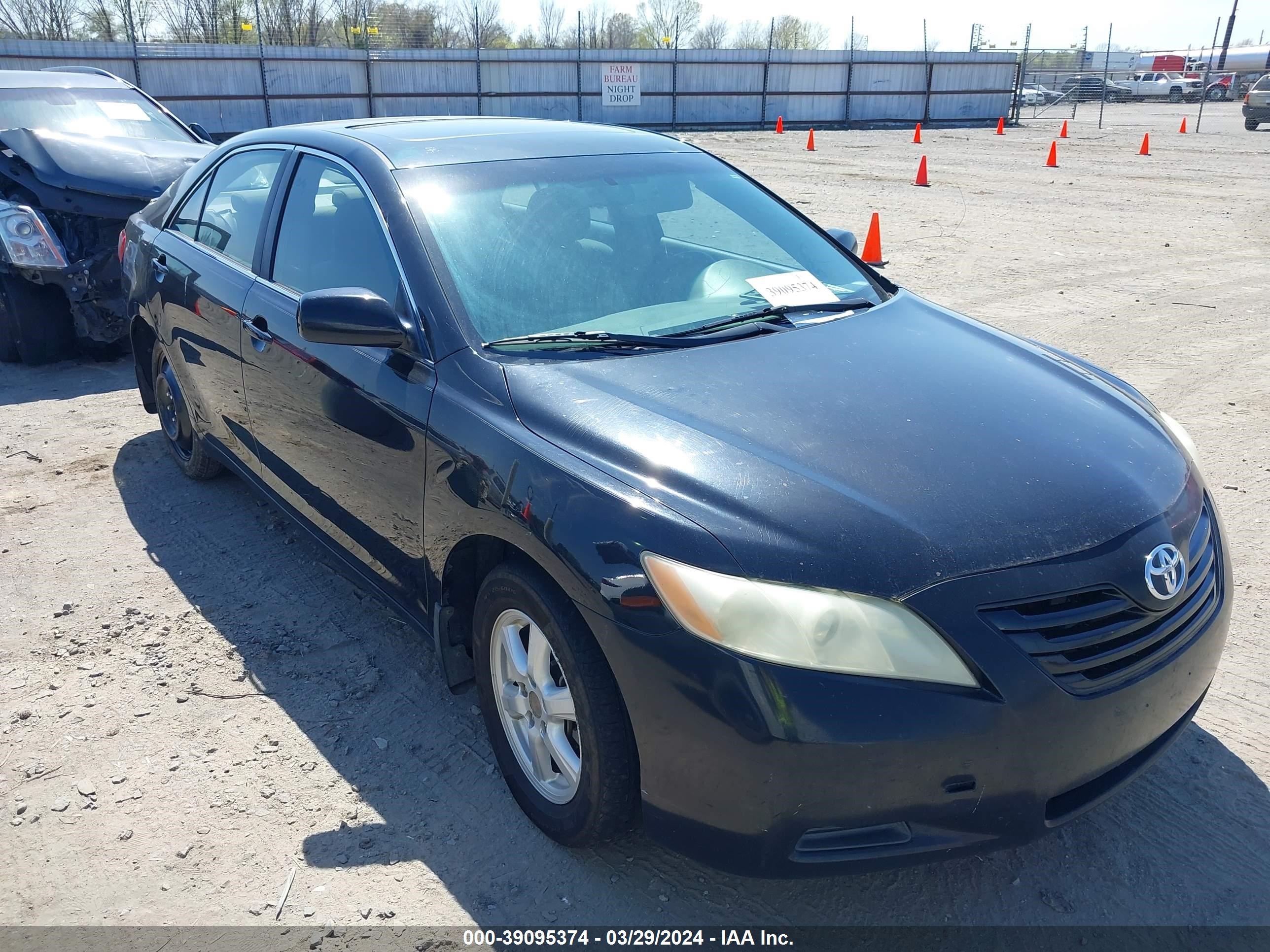 toyota camry 2007 4t1be46kx7u529853