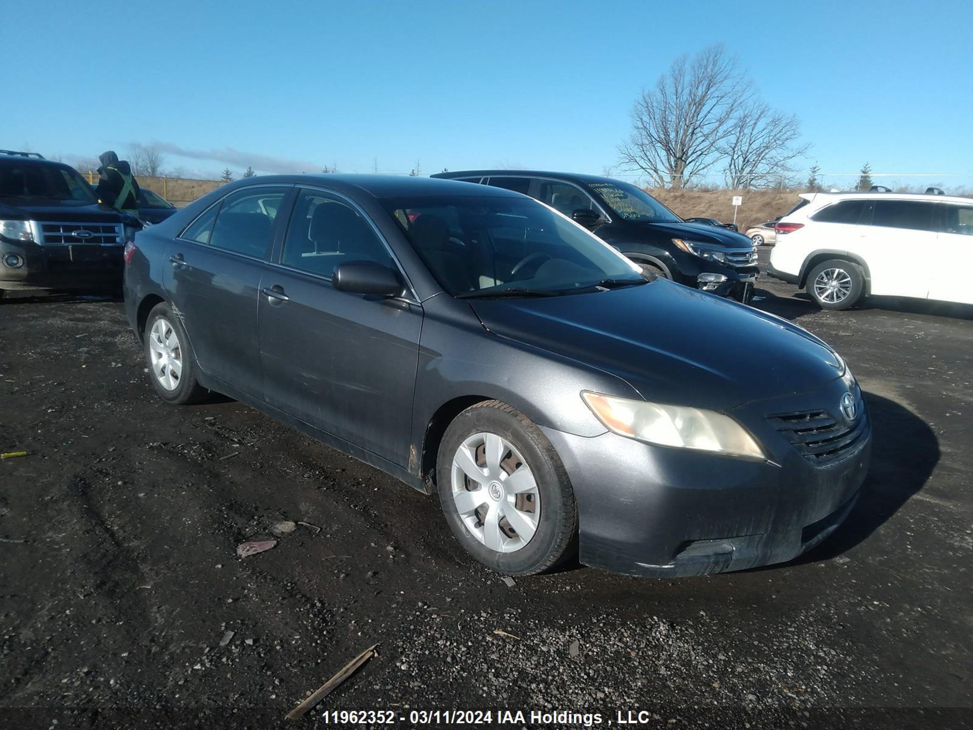 toyota camry 2007 4t1be46kx7u530243