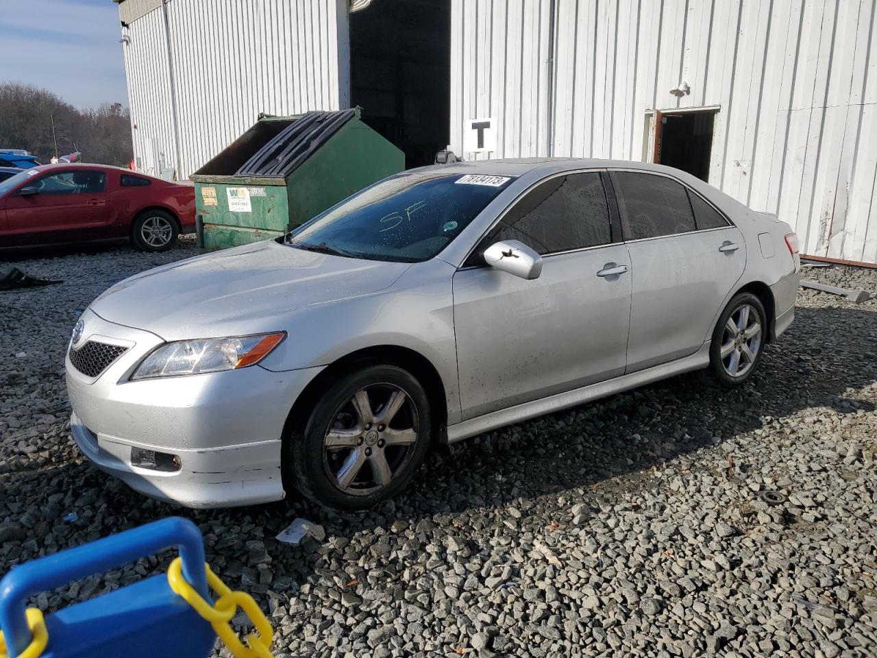 toyota camry 2007 4t1be46kx7u542182