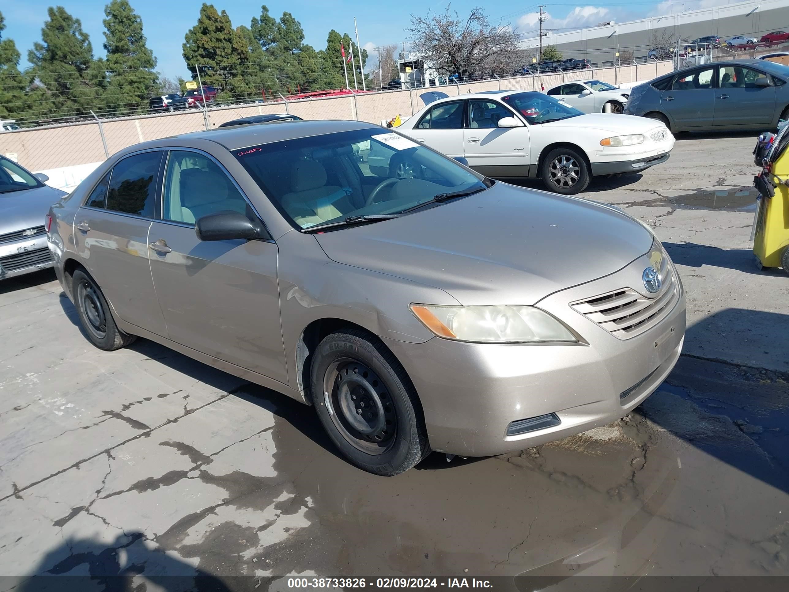 toyota camry 2007 4t1be46kx7u620363