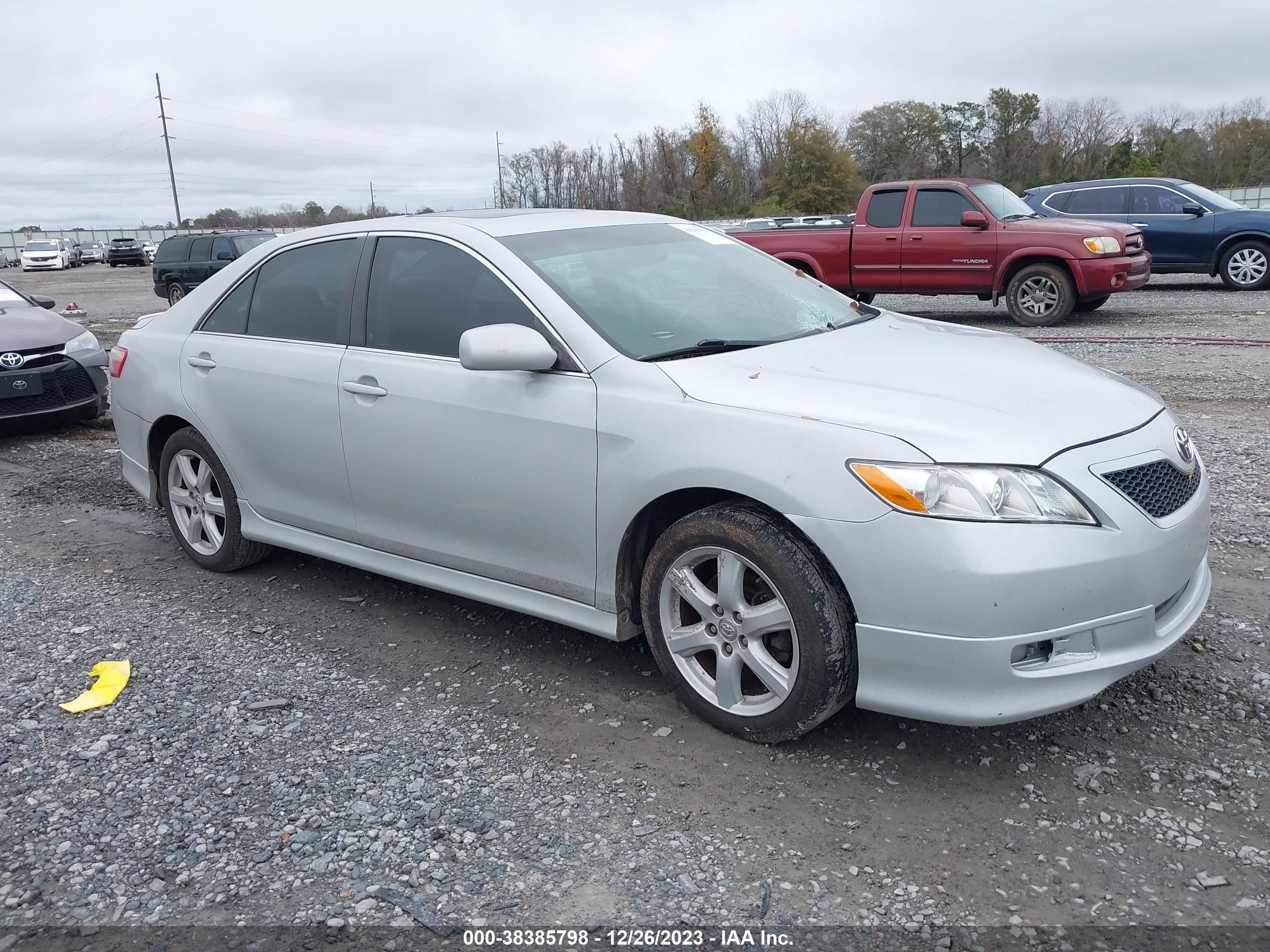 toyota camry 2008 4t1be46kx8u204802